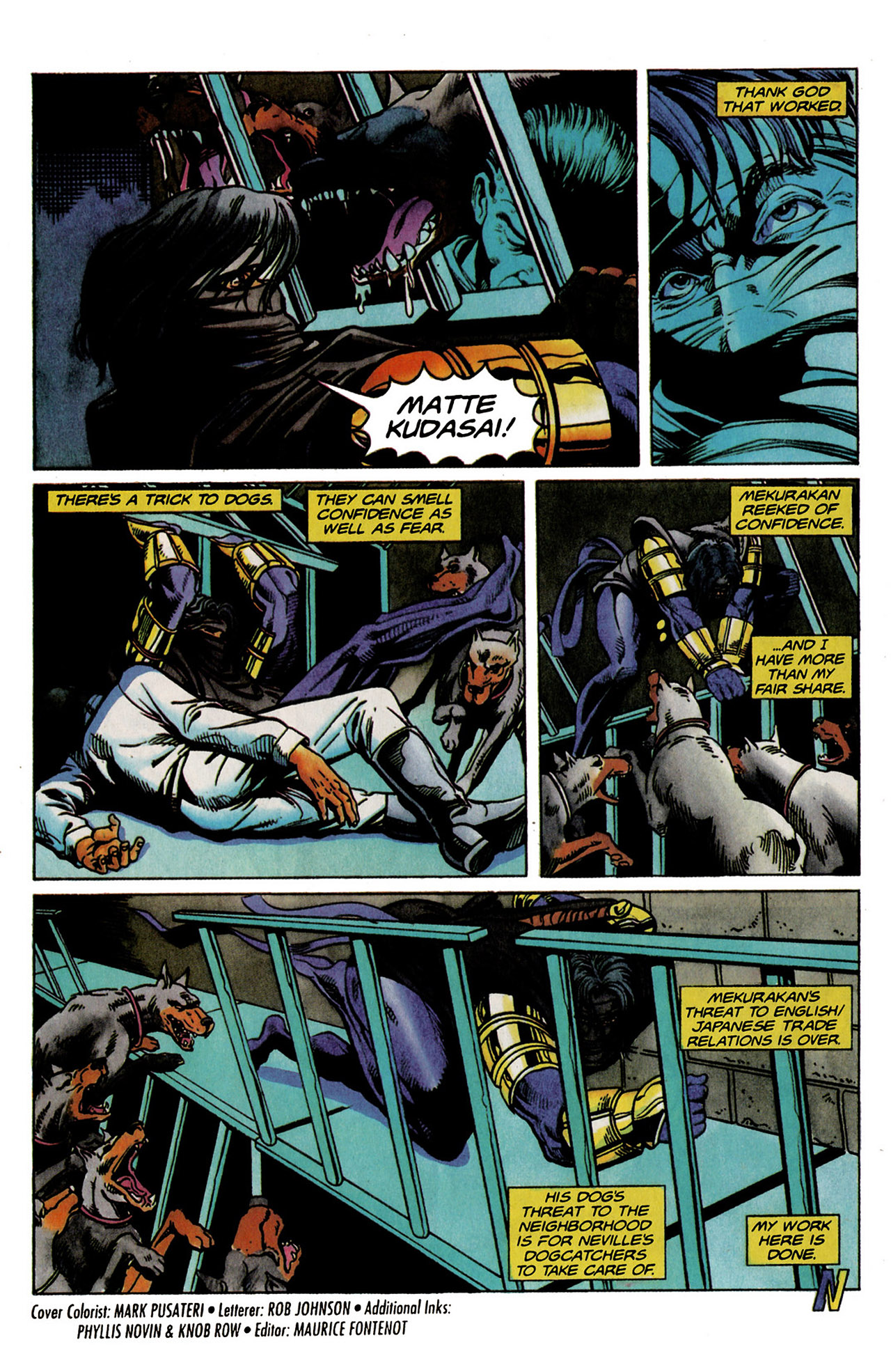 Read online Ninjak (1994) comic -  Issue #9 - 22