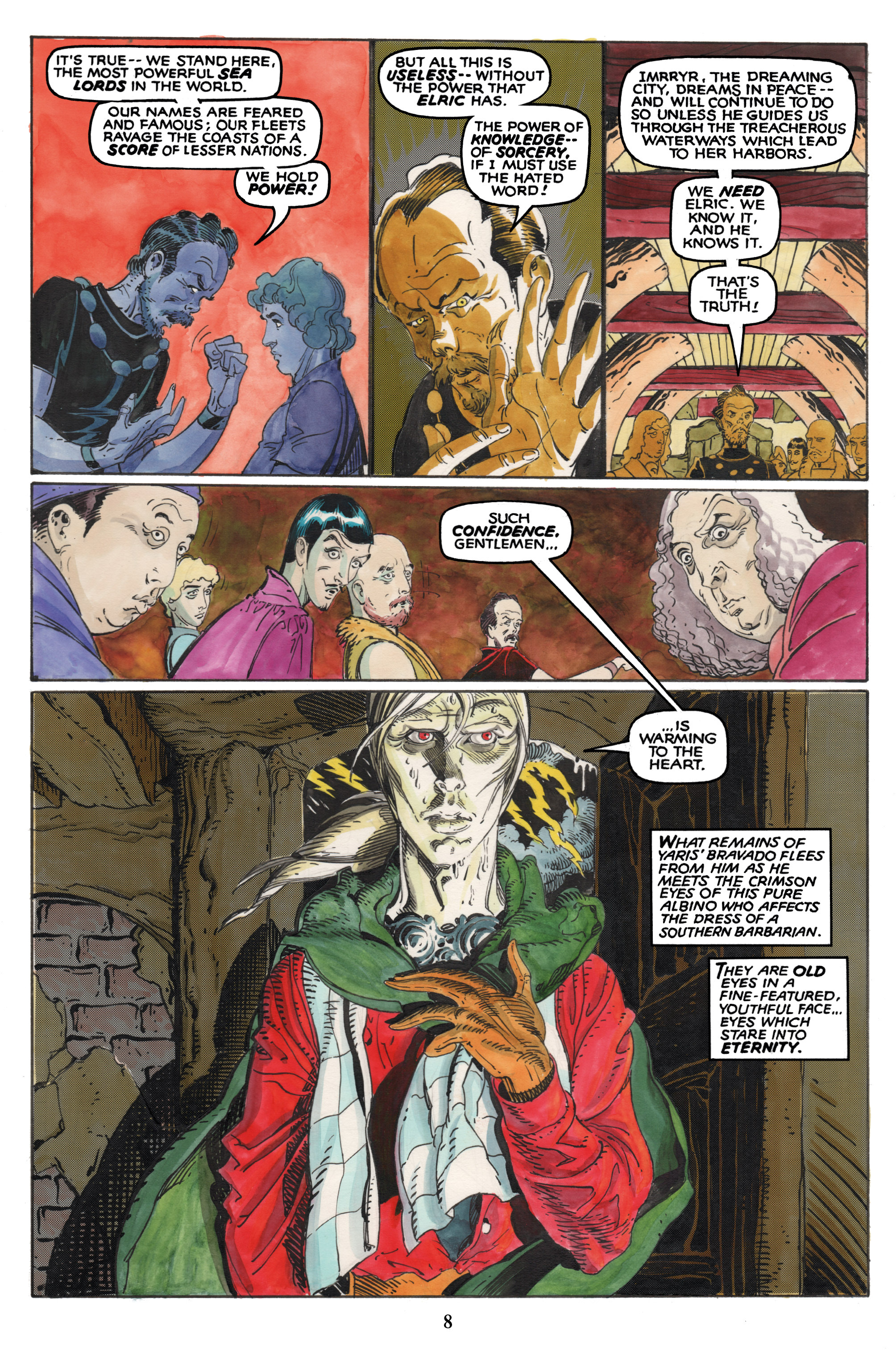 Read online The Michael Moorcock Library comic -  Issue # TPB 3 - 9