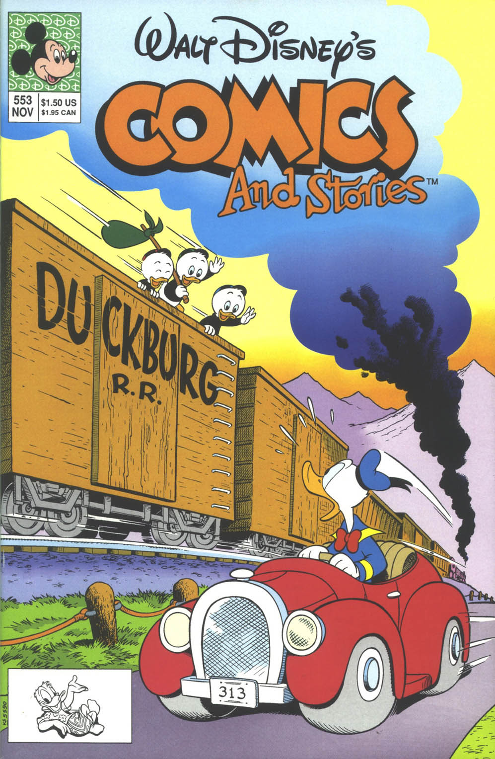Read online Walt Disney's Comics and Stories comic -  Issue #553 - 1