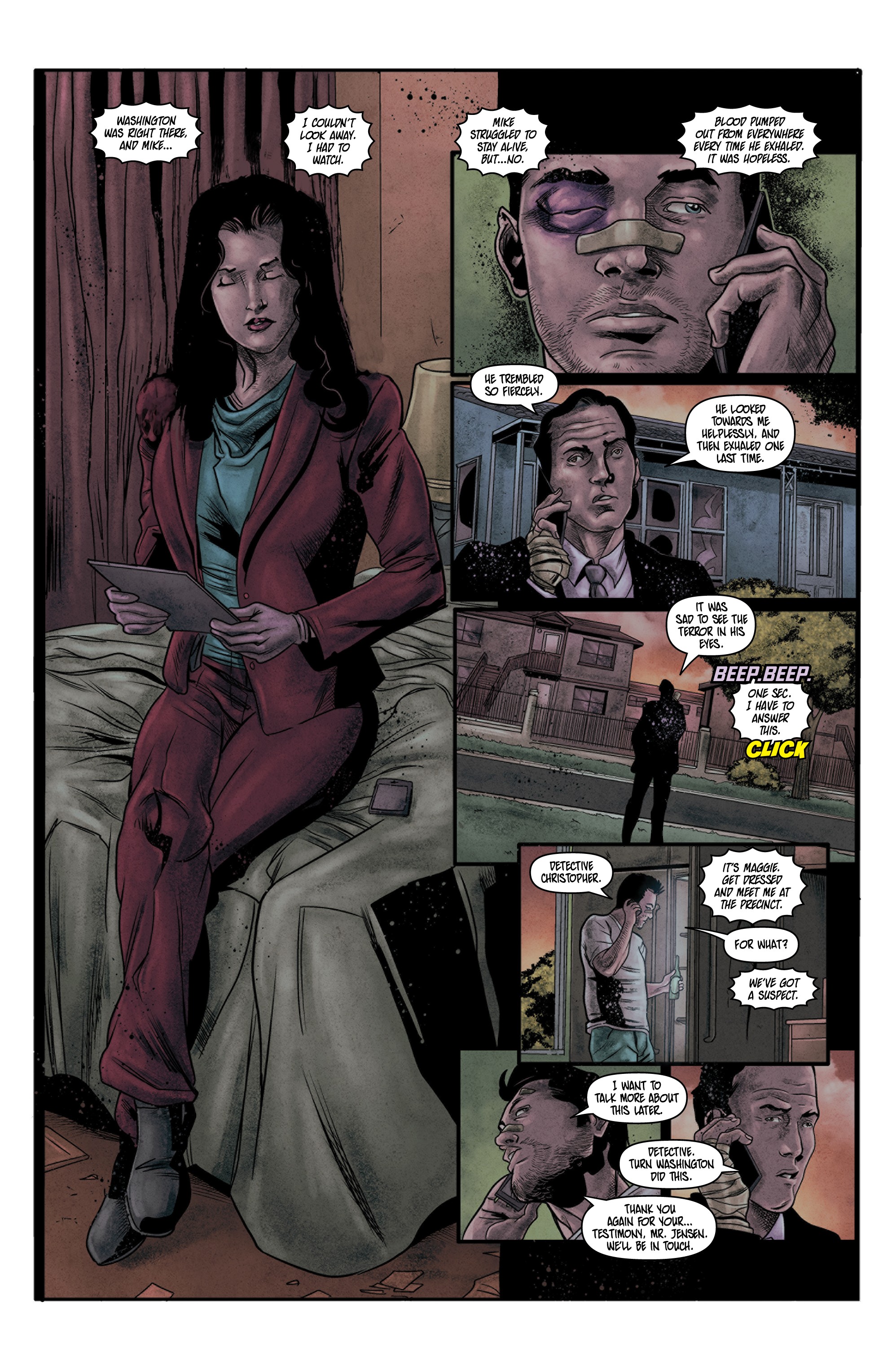 Read online Vindication comic -  Issue #4 - 10