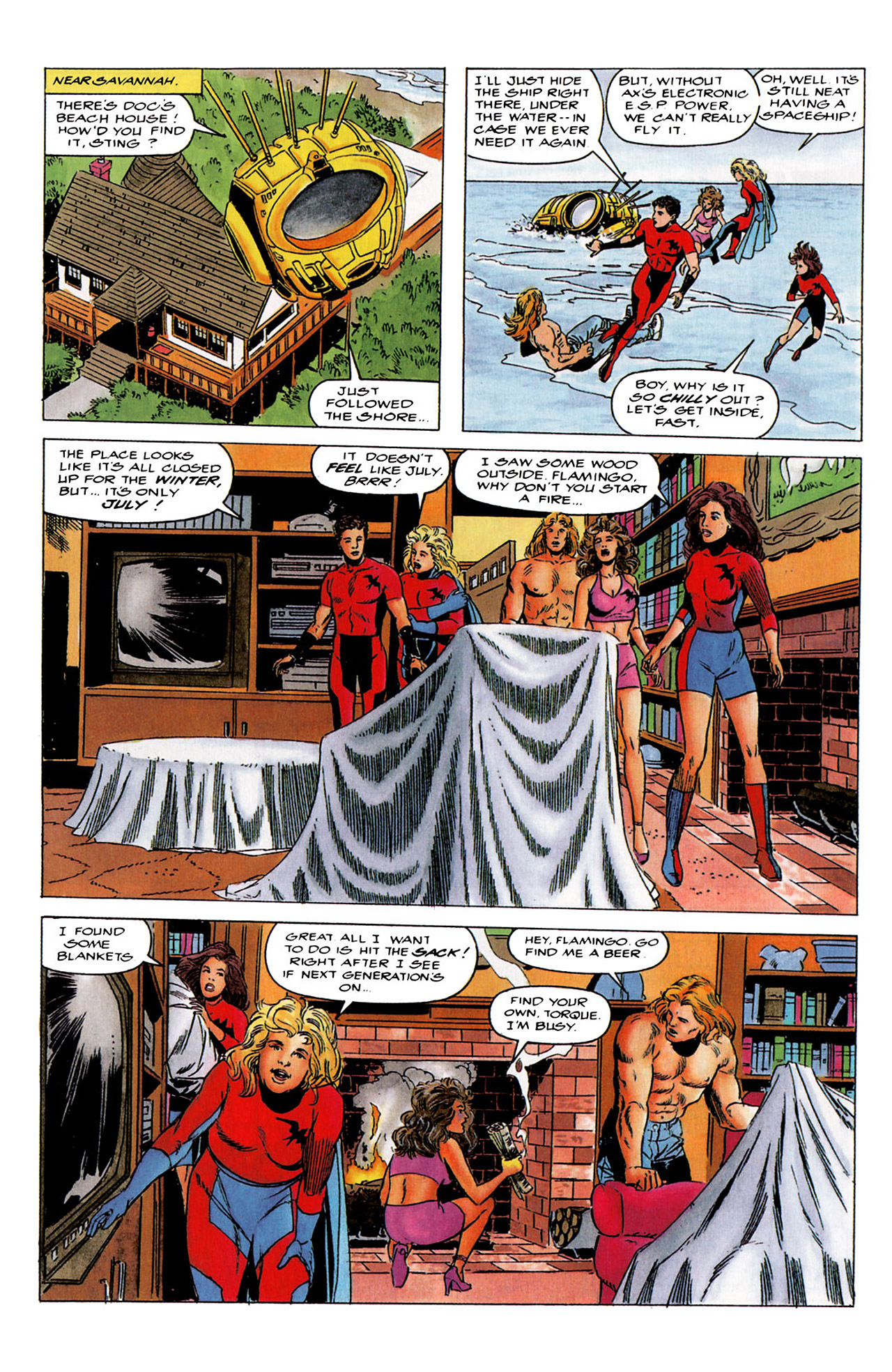 Read online Harbinger (1992) comic -  Issue #4 - 6