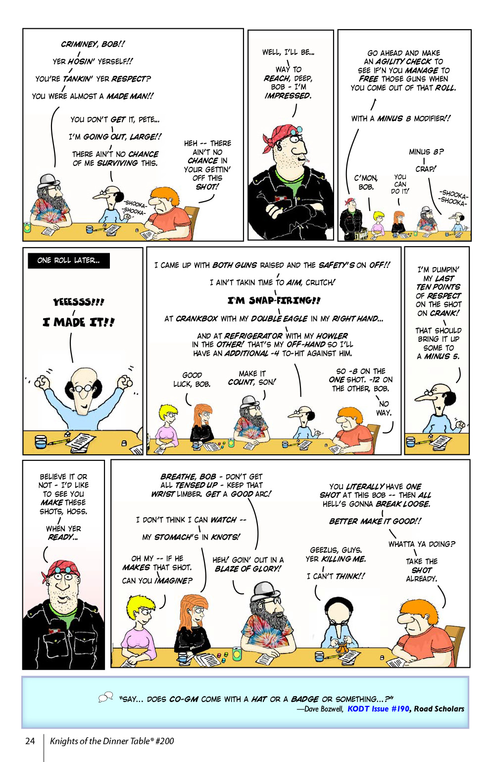 Read online Knights of the Dinner Table comic -  Issue #200 - 26