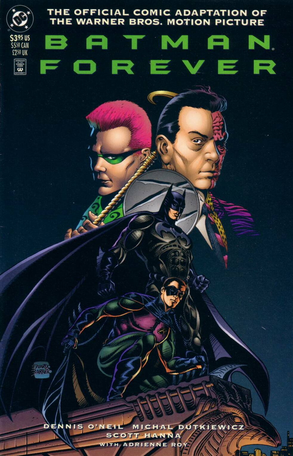 Read online Batman Forever: The Official Comic Adaptation of the Warner Bros. Motion Picture comic -  Issue # Full - 1
