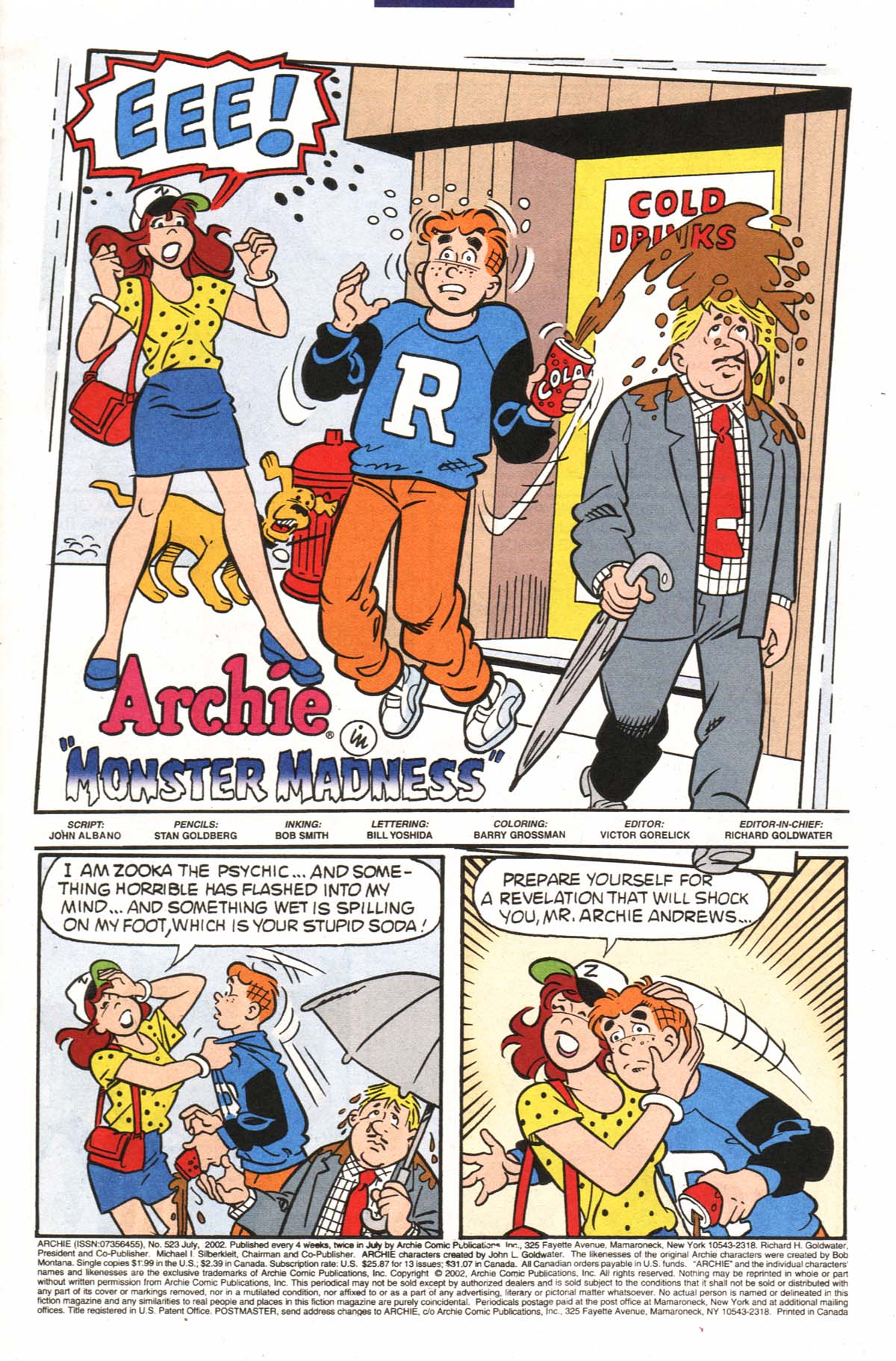 Read online Archie (1960) comic -  Issue #523 - 2
