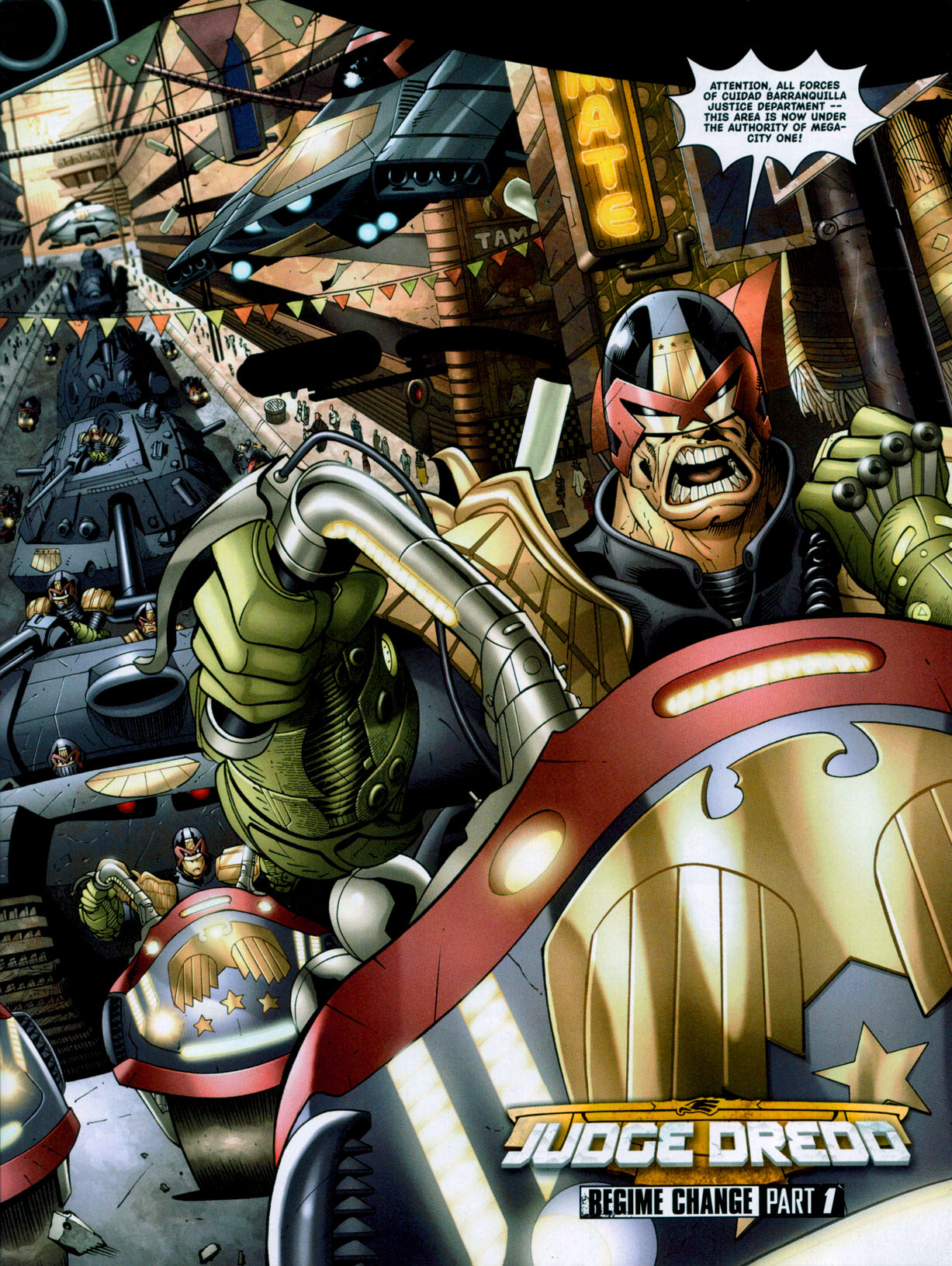 Read online Judge Dredd Megazine (Vol. 5) comic -  Issue #246 - 7