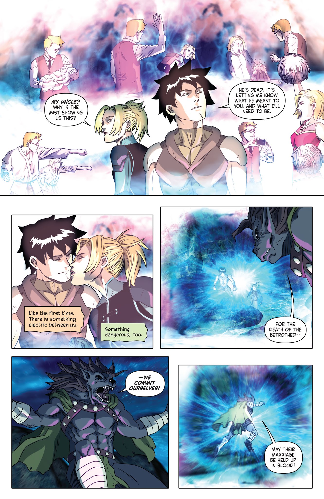 Read online Betrothed comic -  Issue #4 - 21