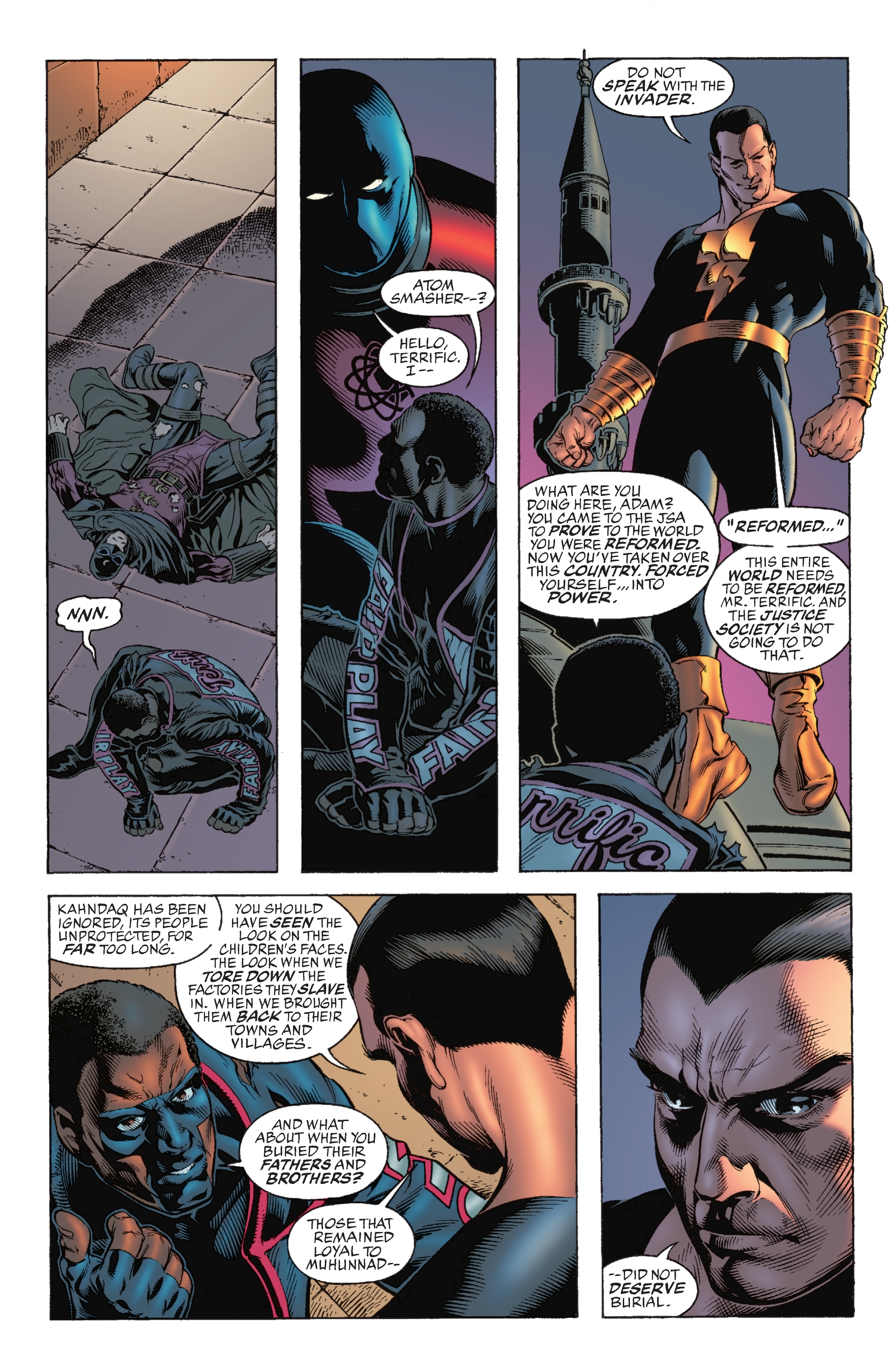Read online Black Adam/JSA: Black Reign comic -  Issue # TPB - 77
