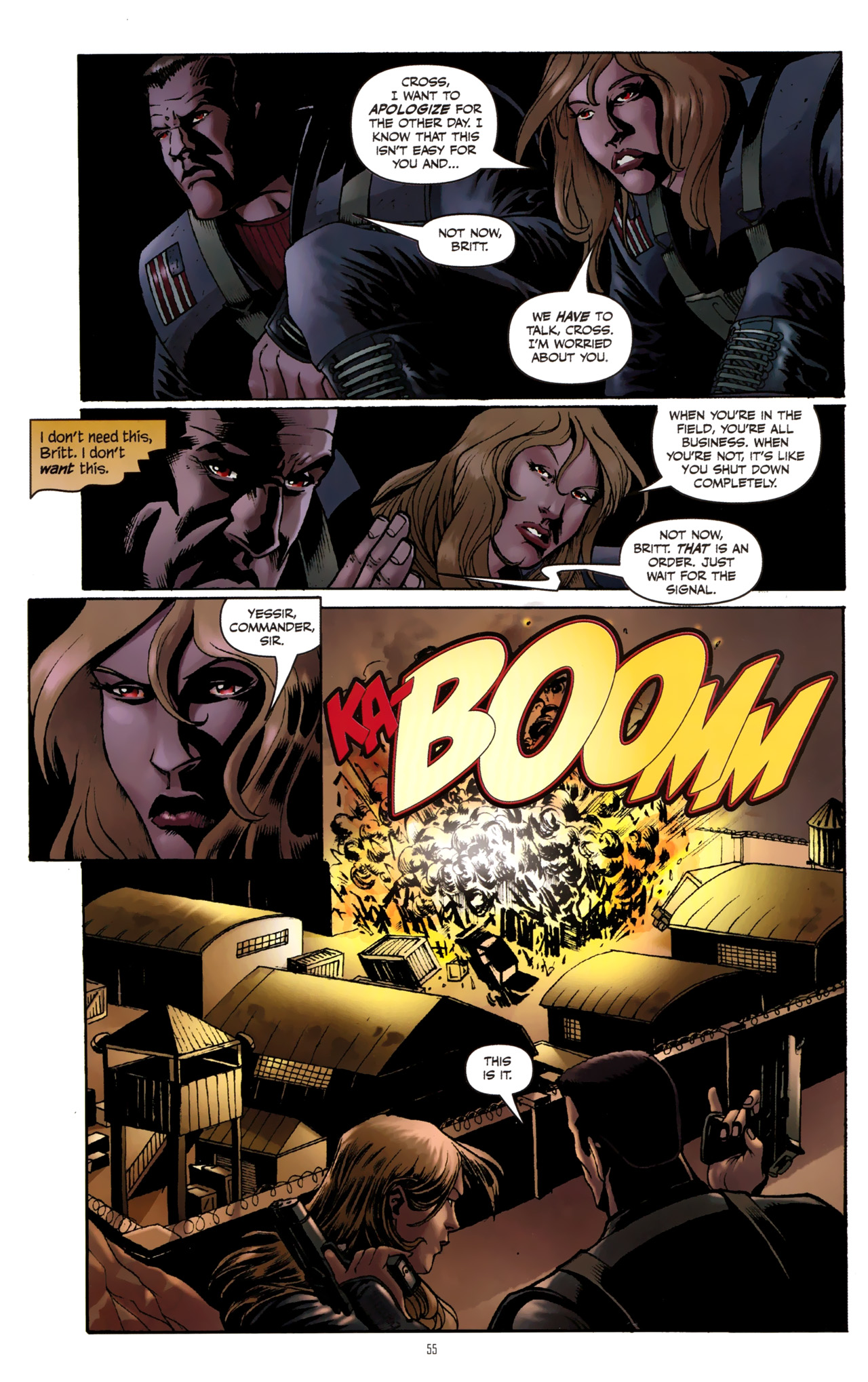 Read online CVO : Covert Vampiric Operations -- 100-Page Spectacular comic -  Issue # TPB - 57