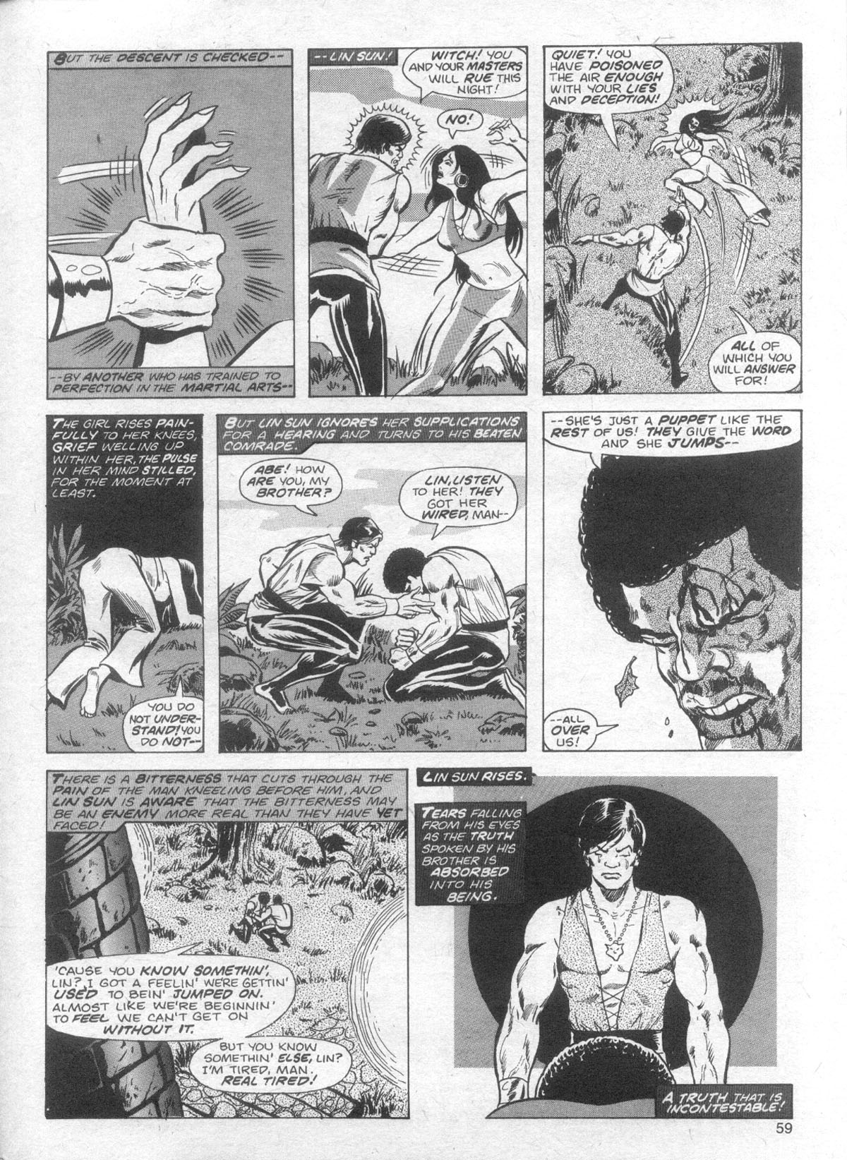 Read online The Deadly Hands of Kung Fu comic -  Issue #9 - 58