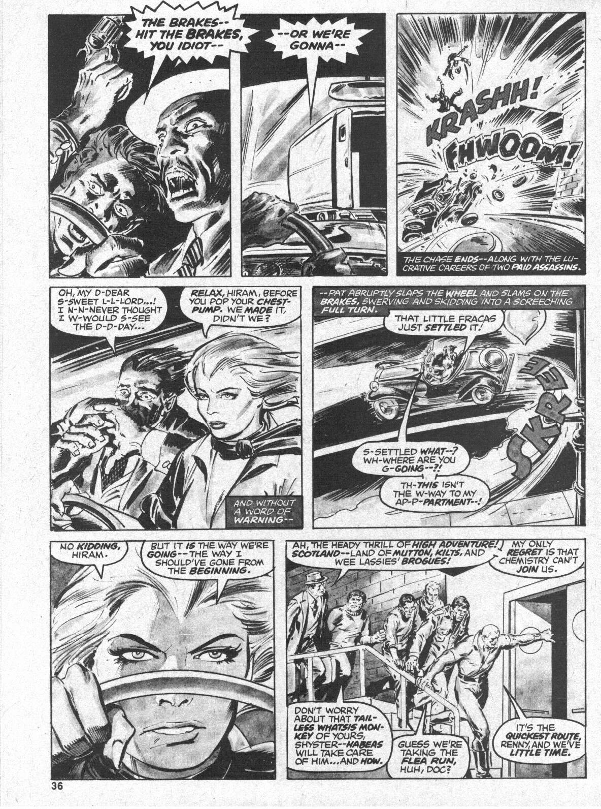 Read online Doc Savage (1975) comic -  Issue #5 - 36