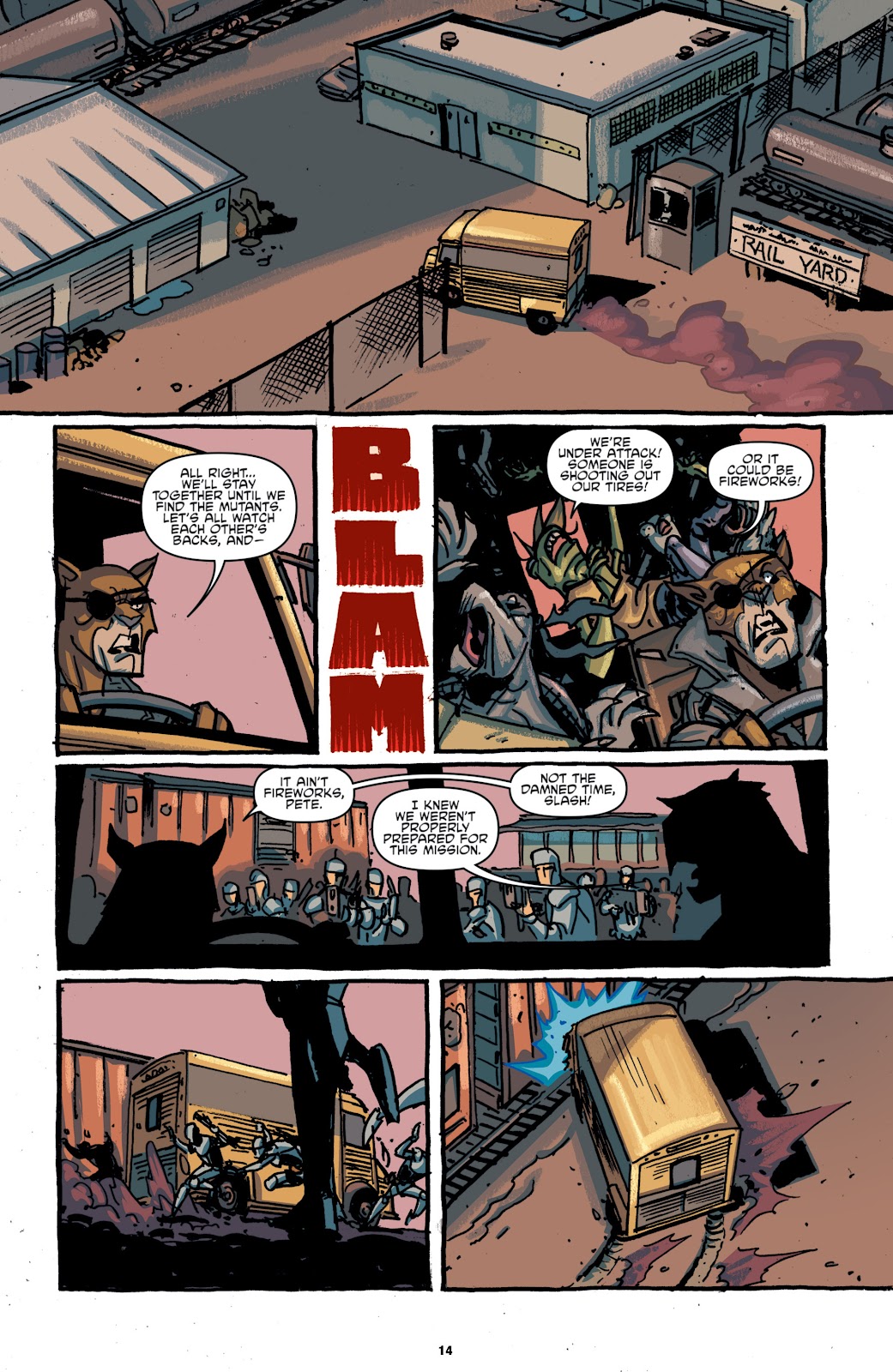 Teenage Mutant Ninja Turtles: Mutanimals issue 2 - Page 16