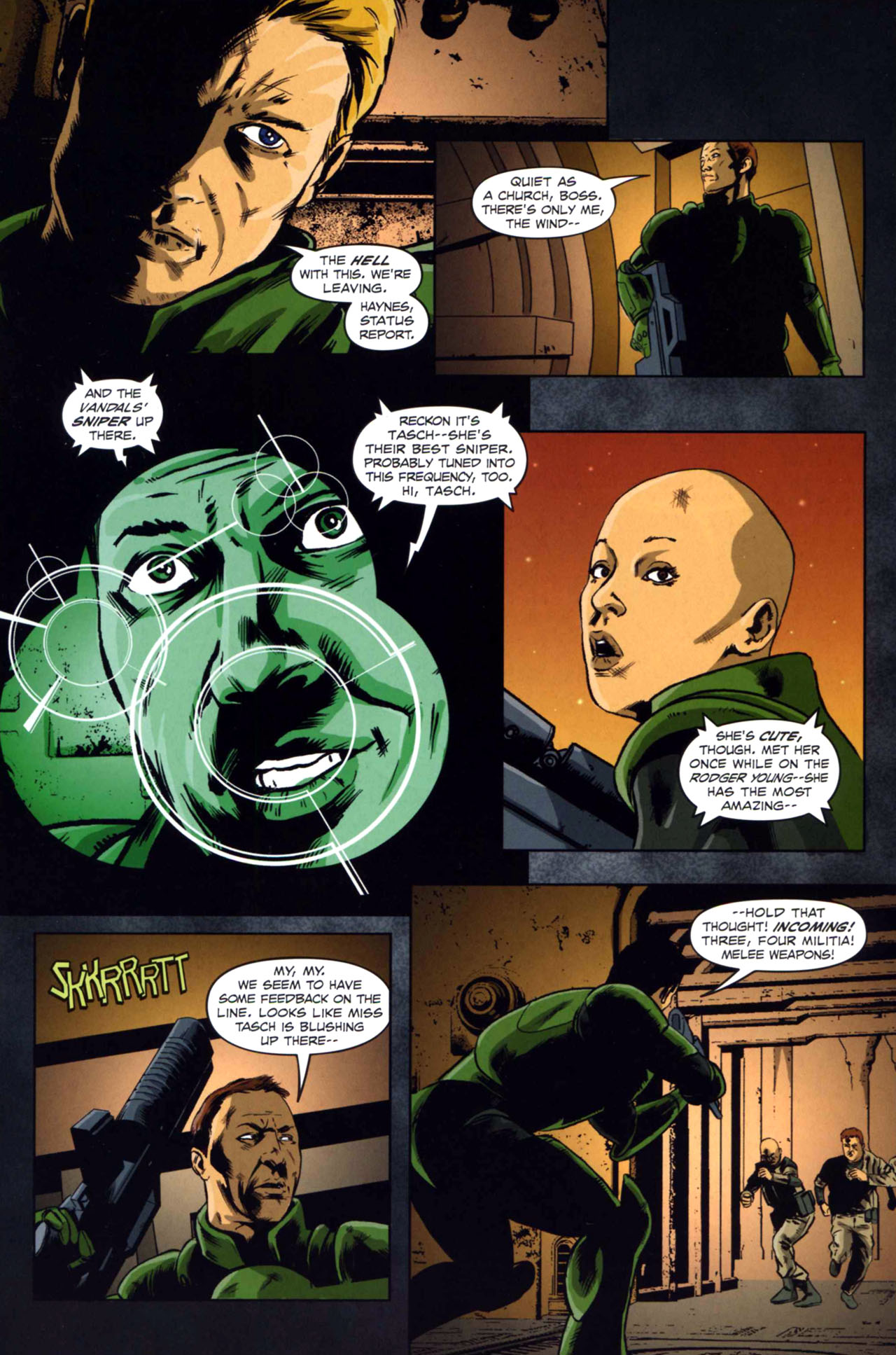 Read online Starship Troopers (2007) comic -  Issue #10 - 13