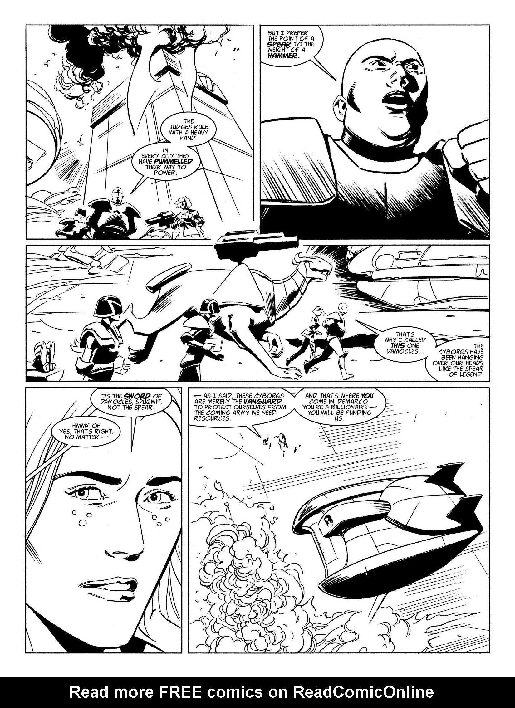 Read online Judge Dredd Megazine (Vol. 5) comic -  Issue #370 - 37