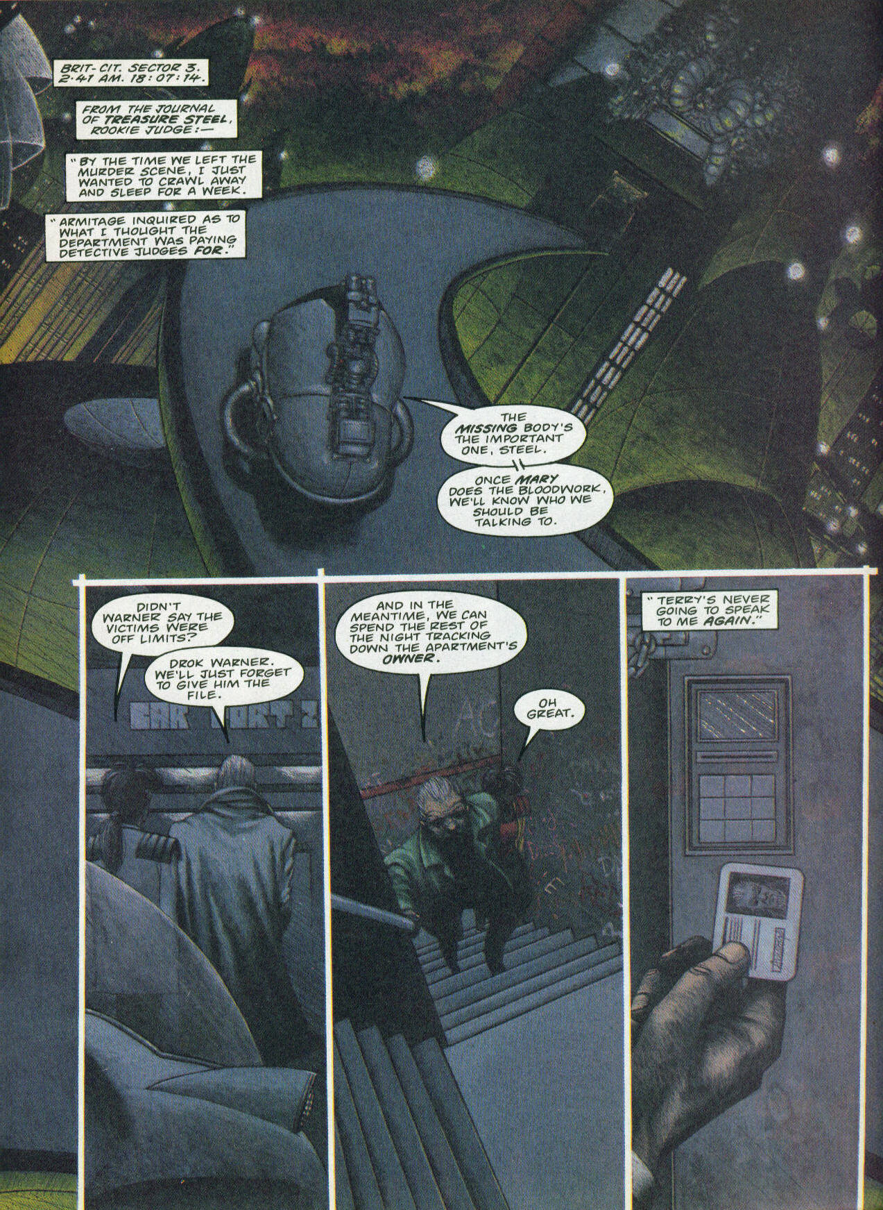 Read online Judge Dredd: The Megazine (vol. 2) comic -  Issue #12 - 29