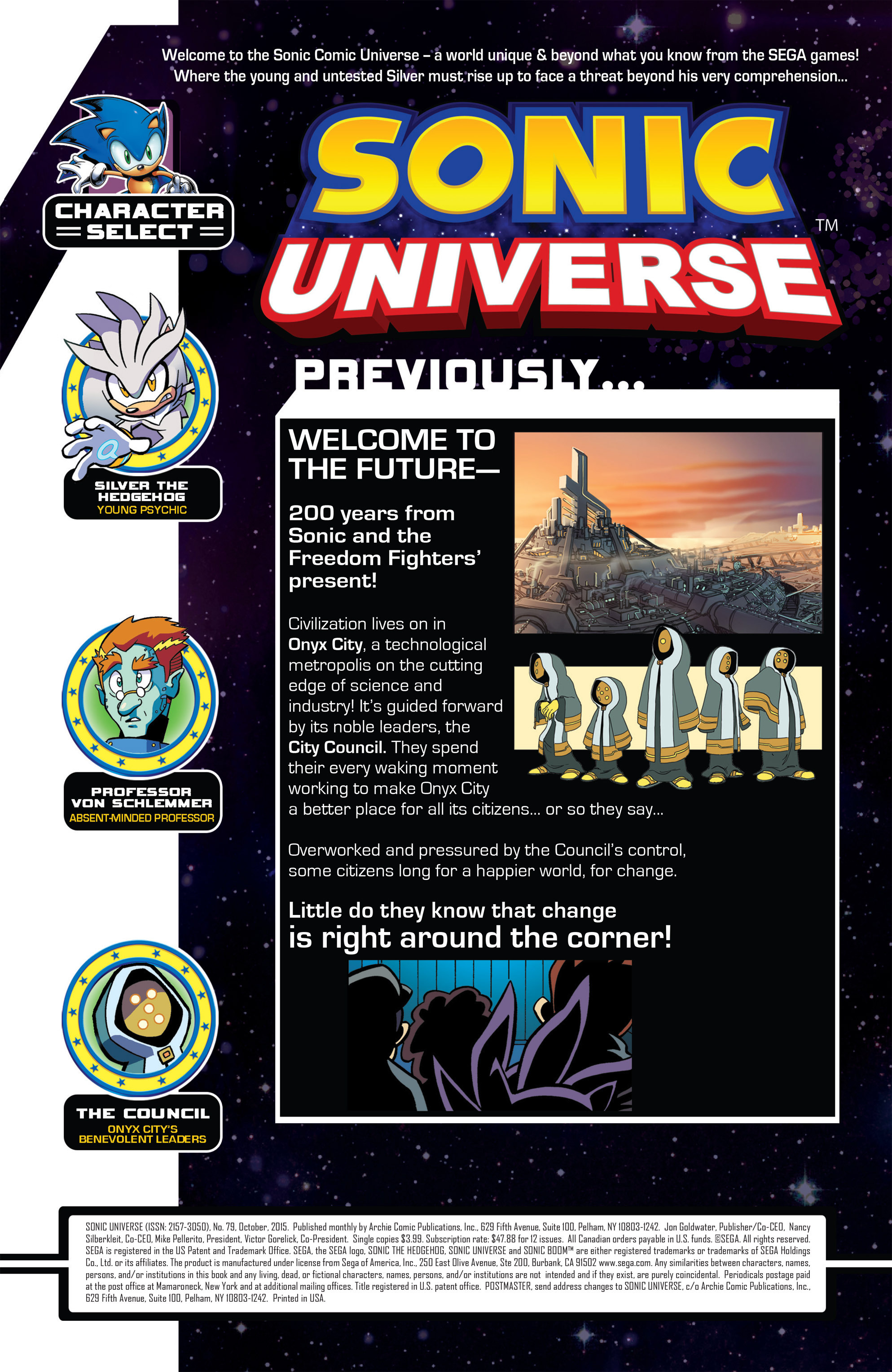 Read online Sonic Universe comic -  Issue #79 - 2