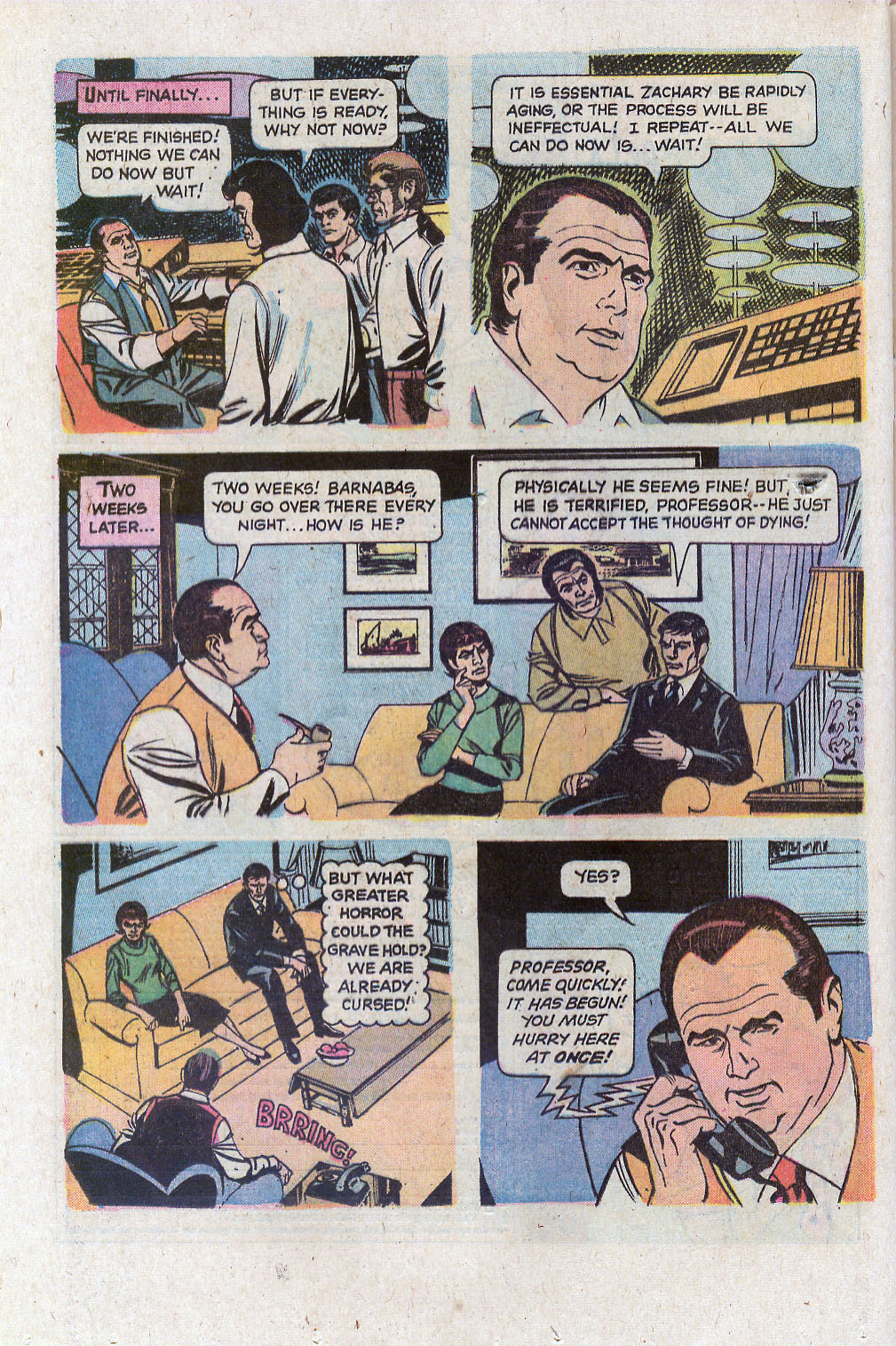 Read online Dark Shadows (1969) comic -  Issue #29 - 39