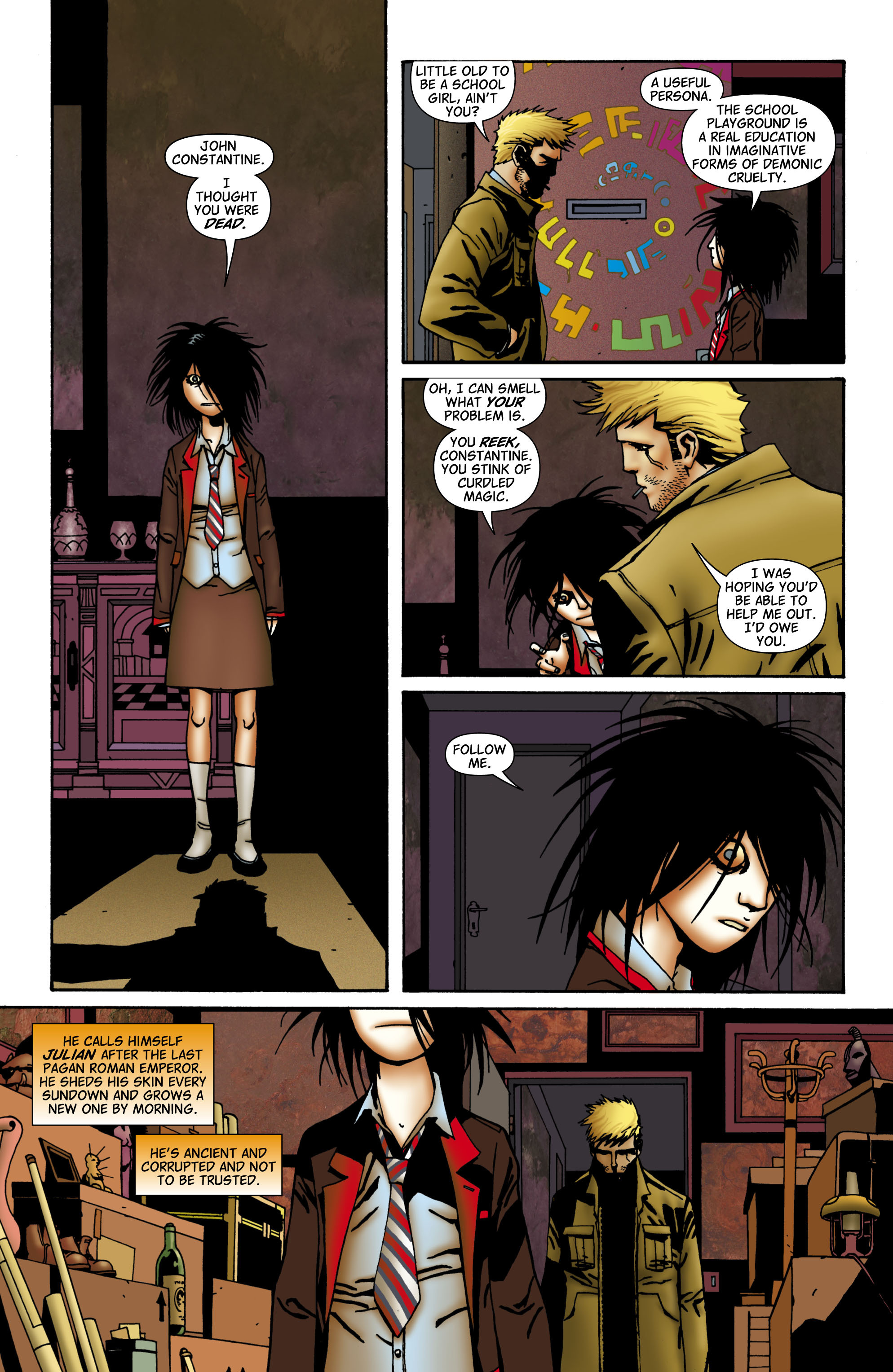 Read online Hellblazer comic -  Issue #251 - 12