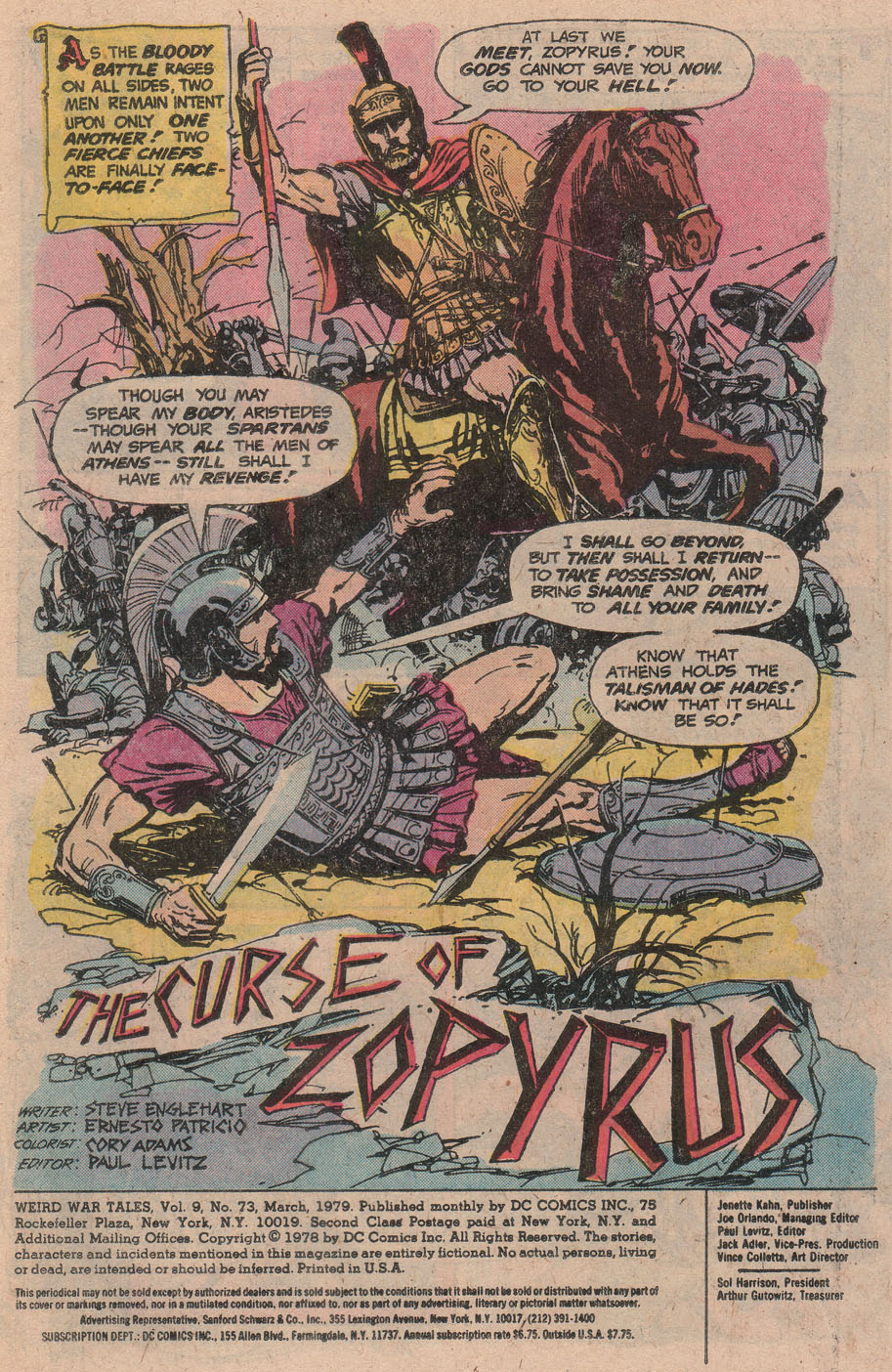 Read online Weird War Tales (1971) comic -  Issue #73 - 3