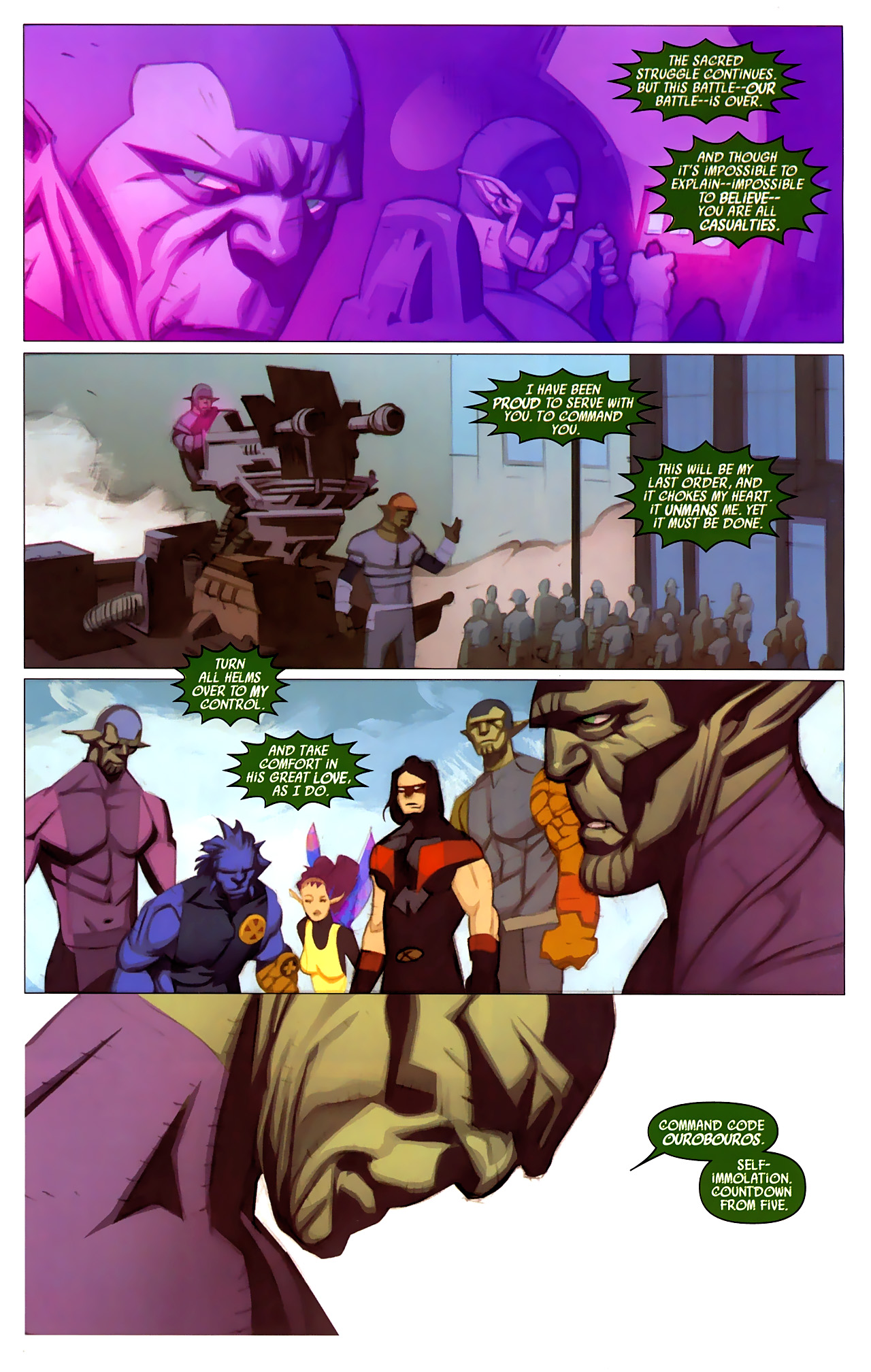 Read online Secret Invasion: X-Men comic -  Issue #4 - 20