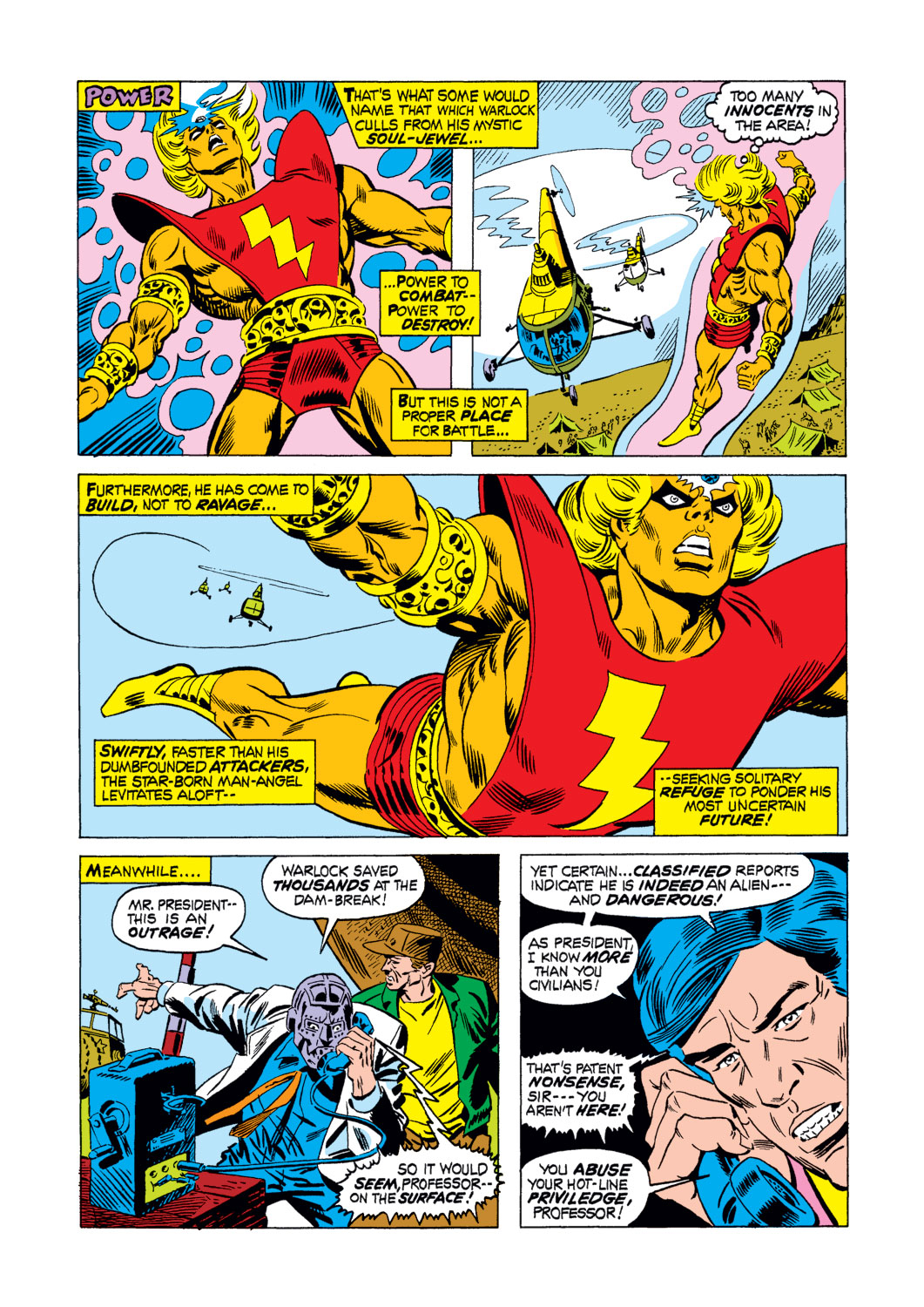 Read online Warlock (1972) comic -  Issue #6 - 6