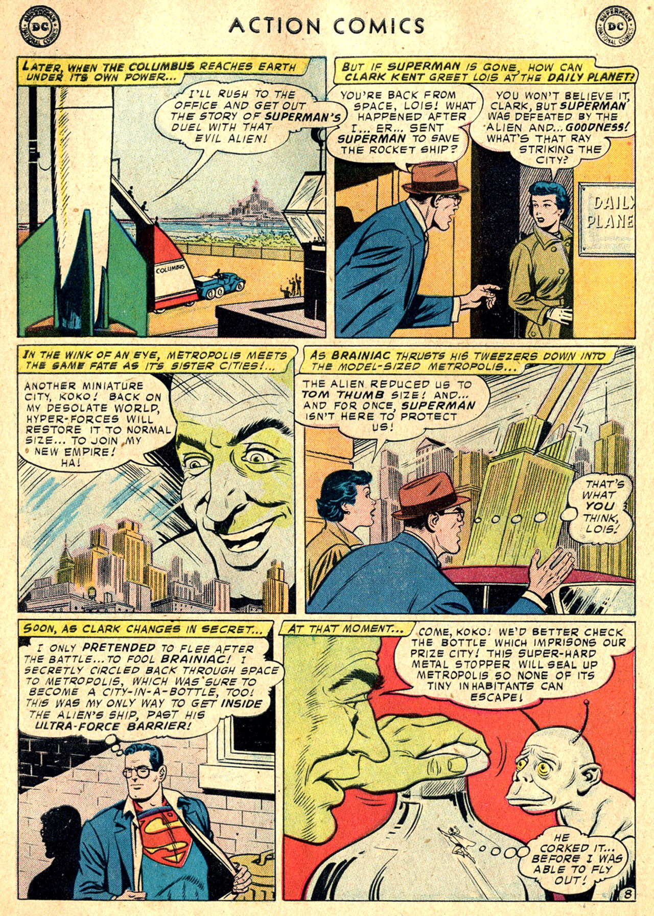 Read online Action Comics (1938) comic -  Issue #242 - 10