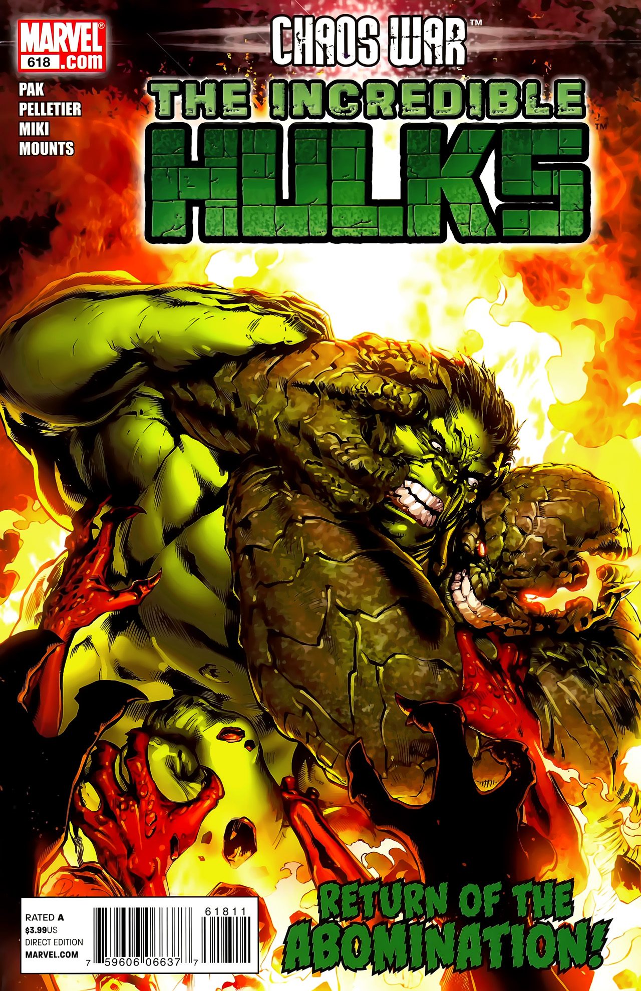 Read online Incredible Hulks (2010) comic -  Issue #618 - 1