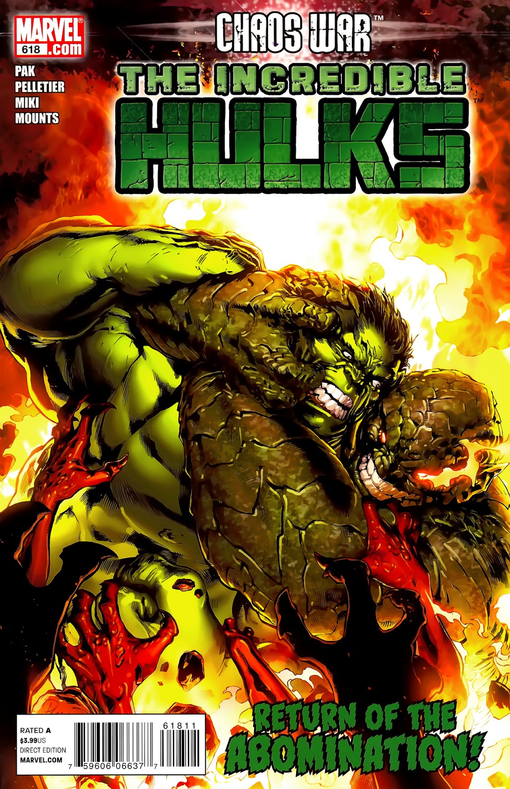 Incredible Hulks (2010) issue 618 - Page 1