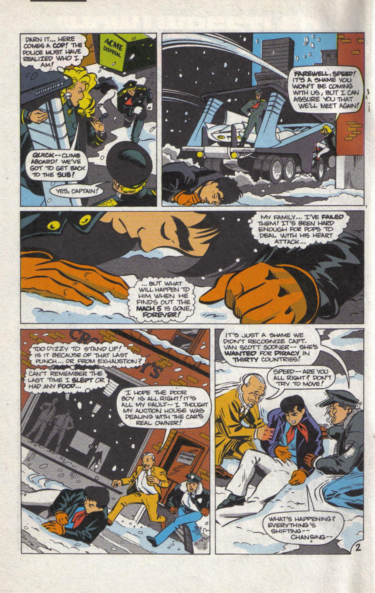 Read online Speed Racer (1987) comic -  Issue #31 - 4