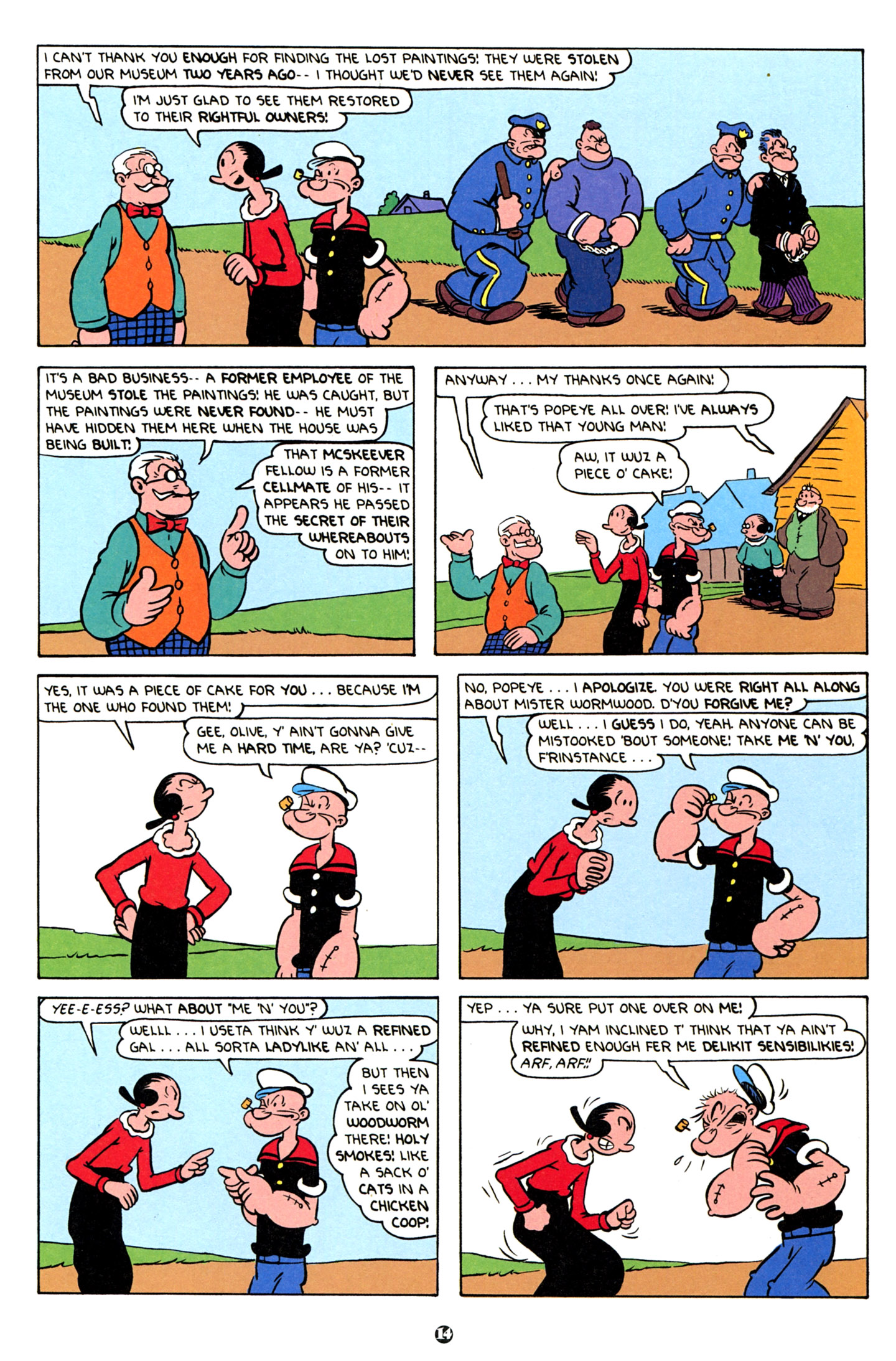 Read online Popeye (2012) comic -  Issue #2 - 16