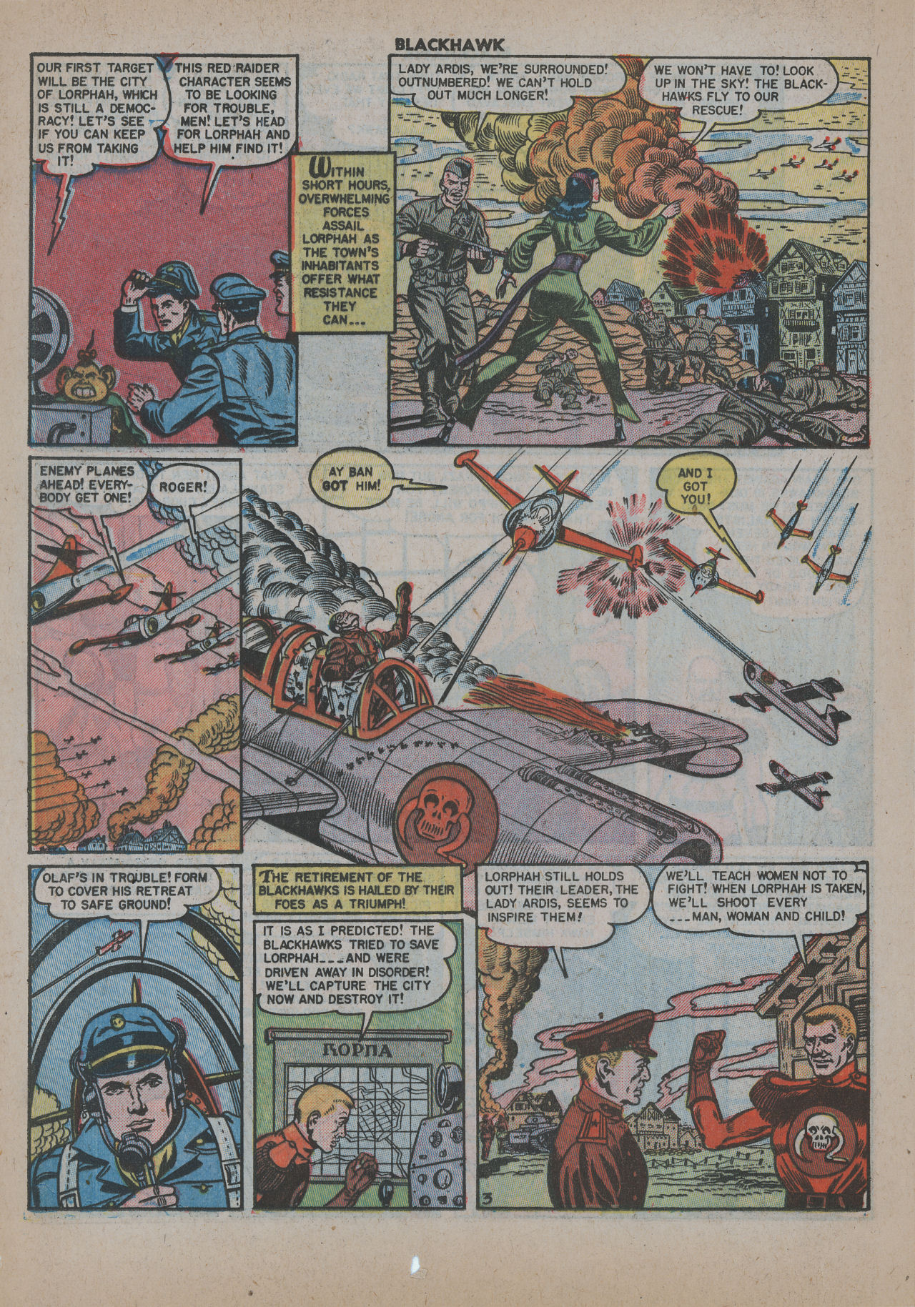 Read online Blackhawk (1957) comic -  Issue #40 - 29