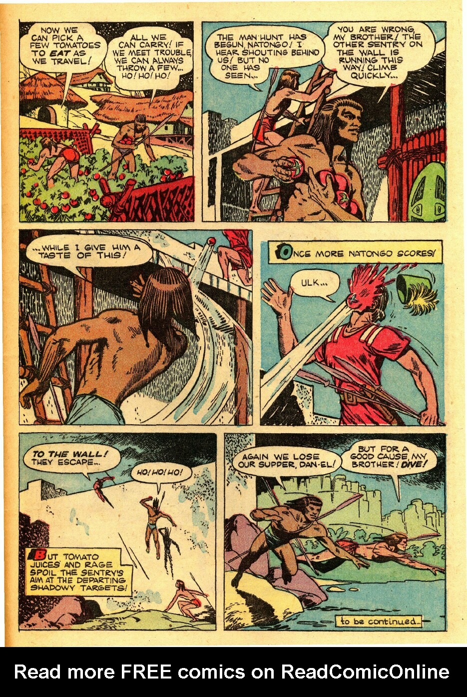 Read online Tarzan (1948) comic -  Issue #44 - 45
