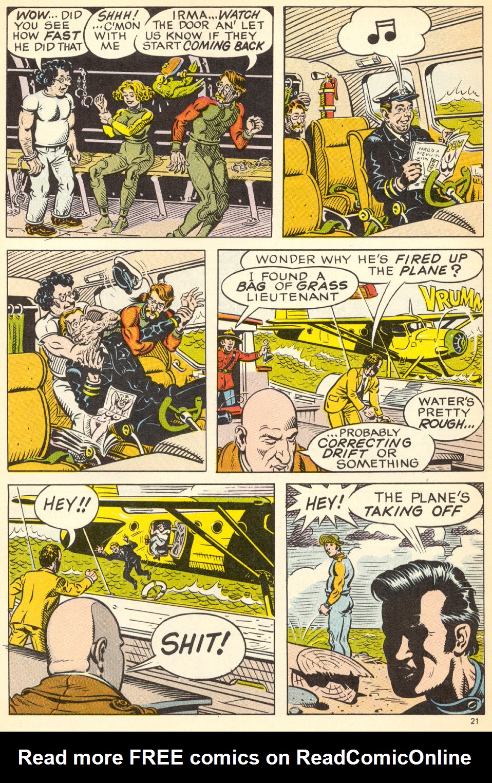 Read online Harold Hedd in "Hitler's Cocaine" comic -  Issue #2 - 23