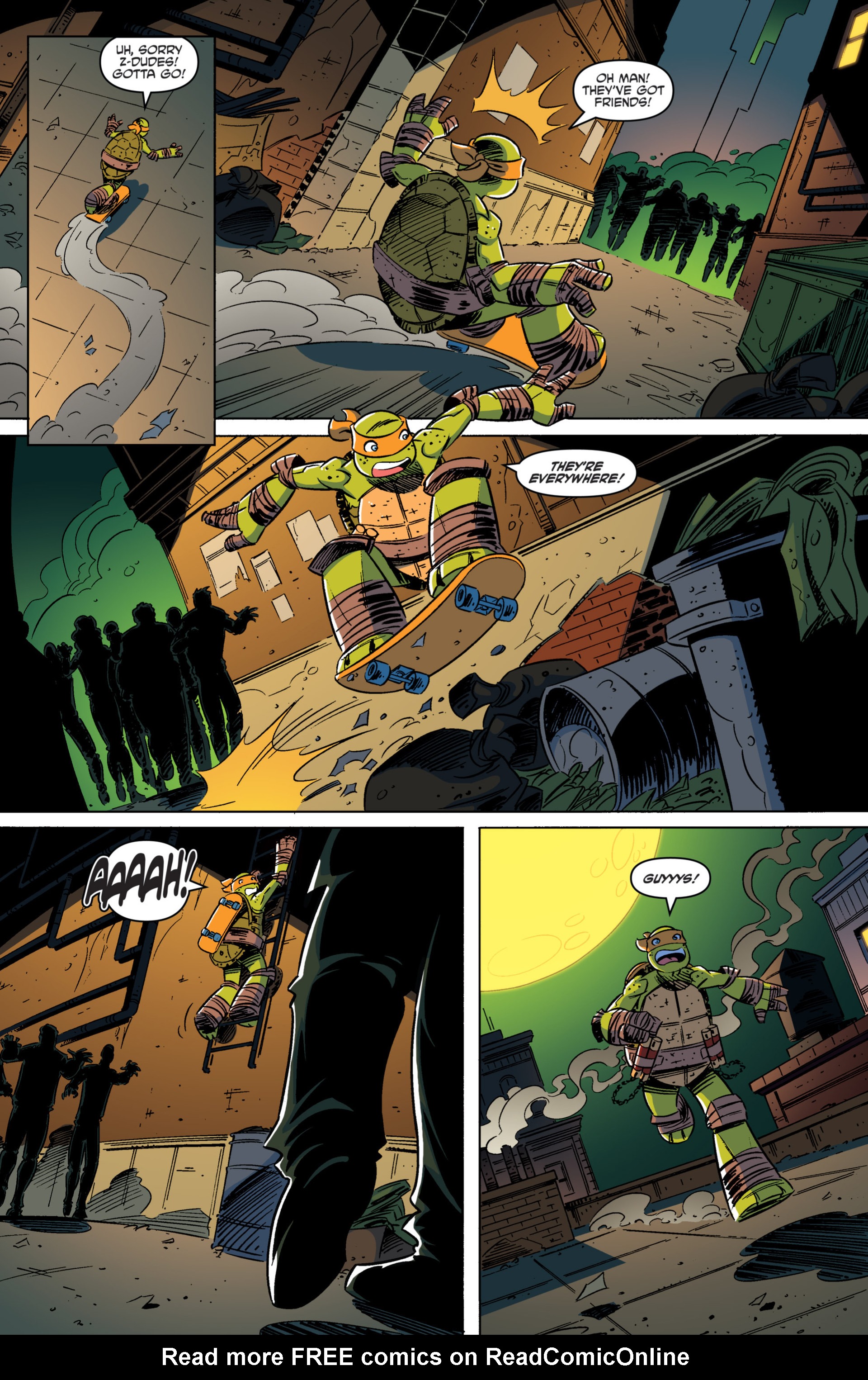 Read online Teenage Mutant Ninja Turtles New Animated Adventures comic -  Issue #3 - 7