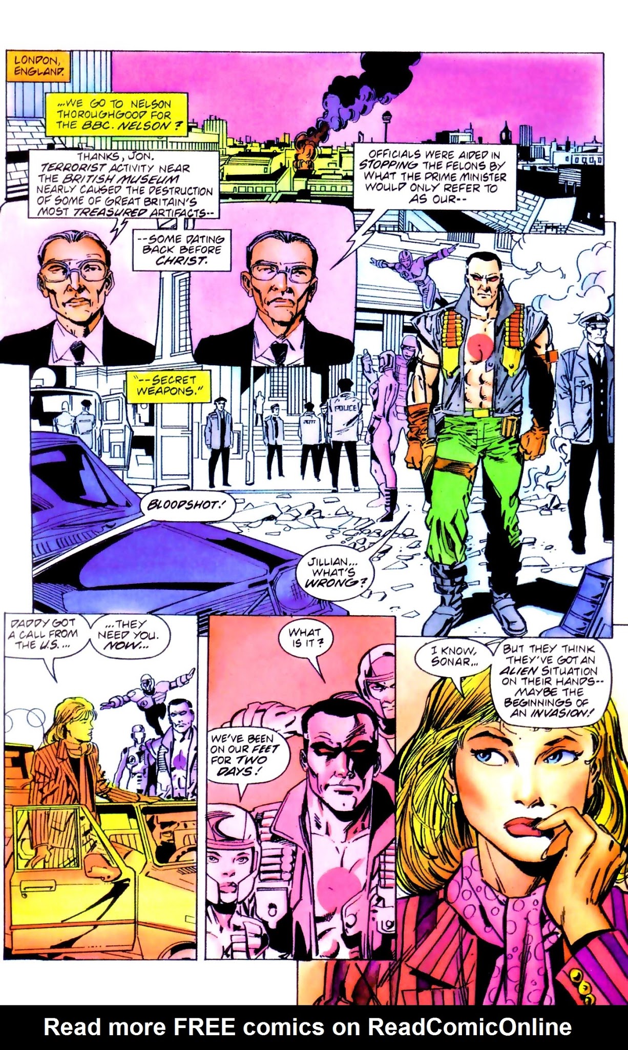 Read online The Visitor vs. the Valiant Universe comic -  Issue #1 - 13