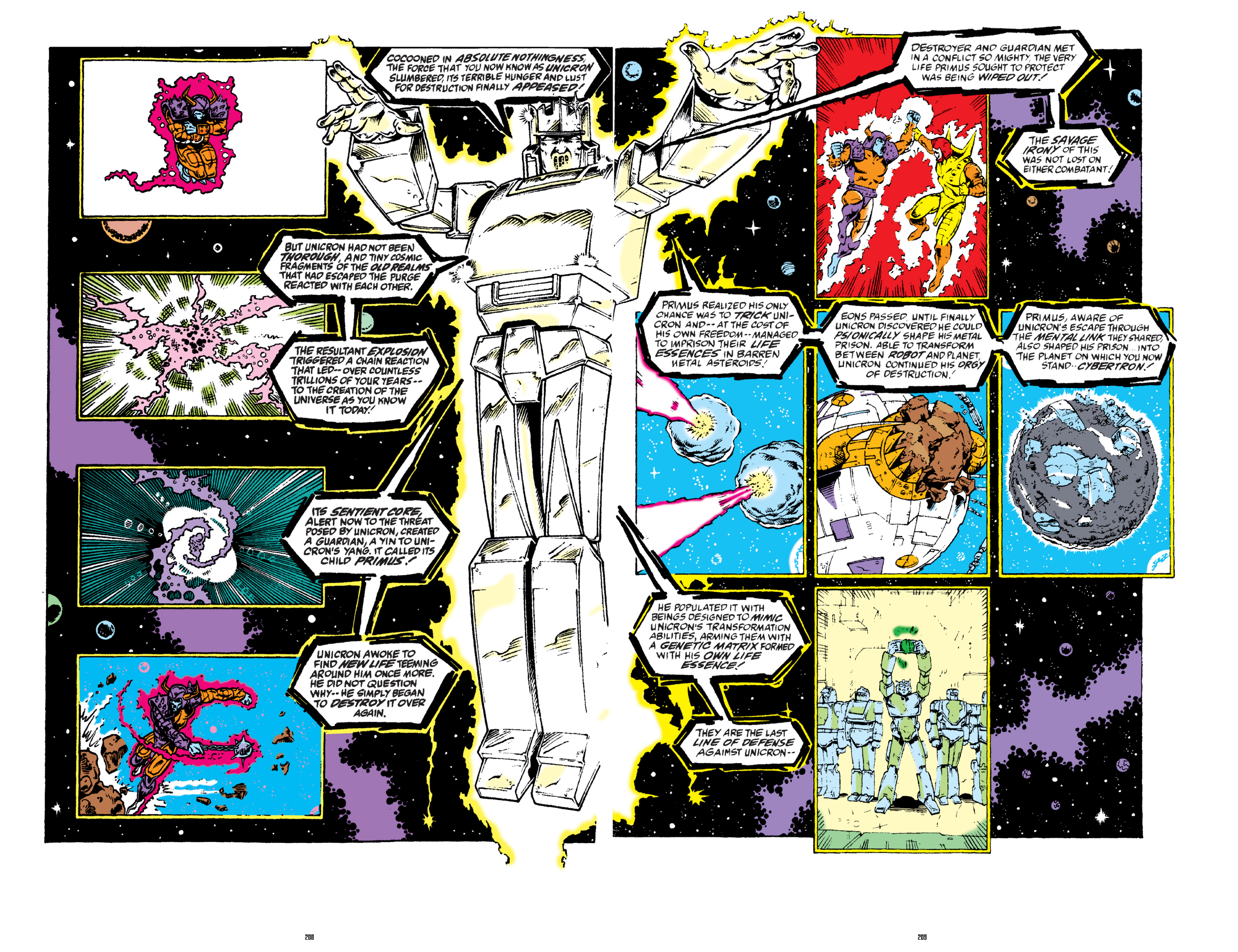 Read online The Transformers Classics comic -  Issue # TPB 6 - 208
