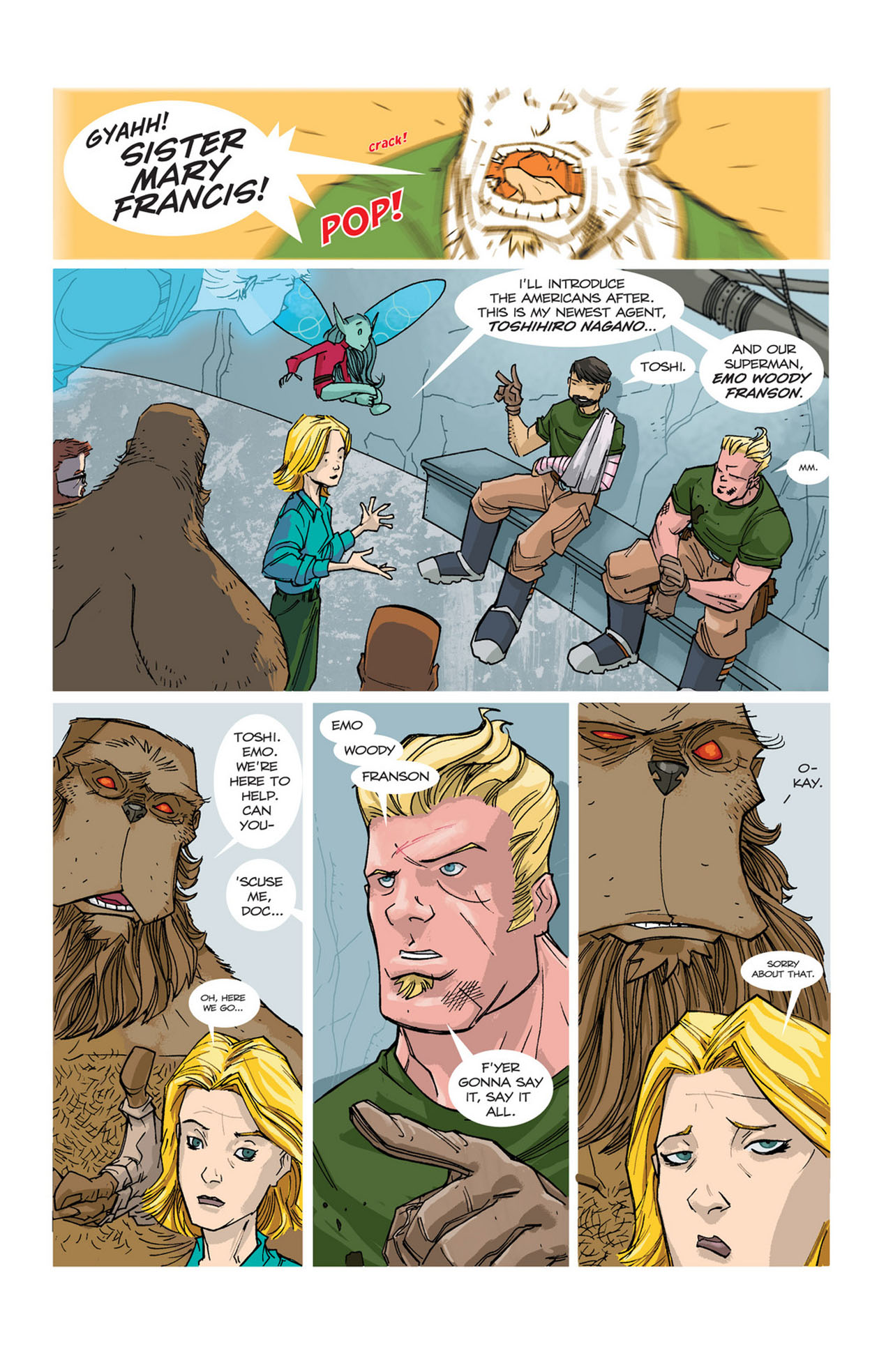 Read online The Perhapanauts: Danger Down Under! comic -  Issue #1 - 8