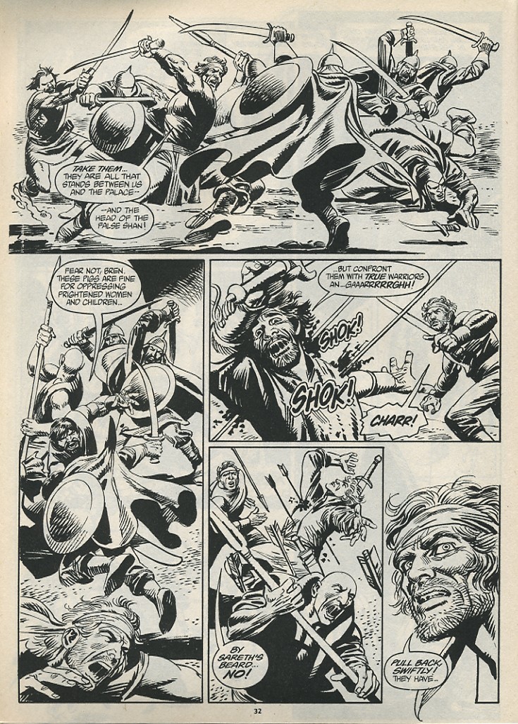 Read online The Savage Sword Of Conan comic -  Issue #181 - 34