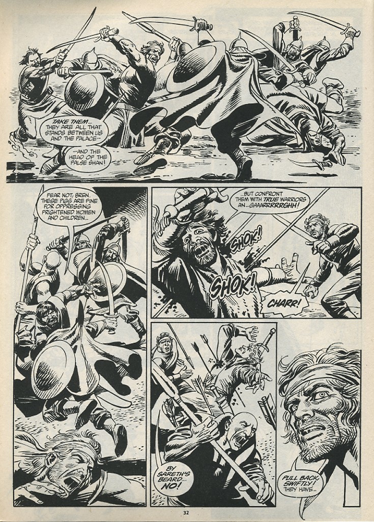 The Savage Sword Of Conan issue 181 - Page 34