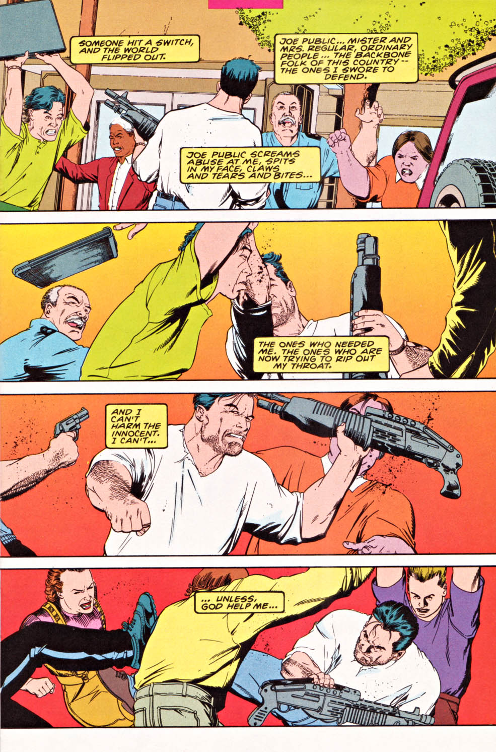 Read online The Punisher War Zone comic -  Issue #16 - 2