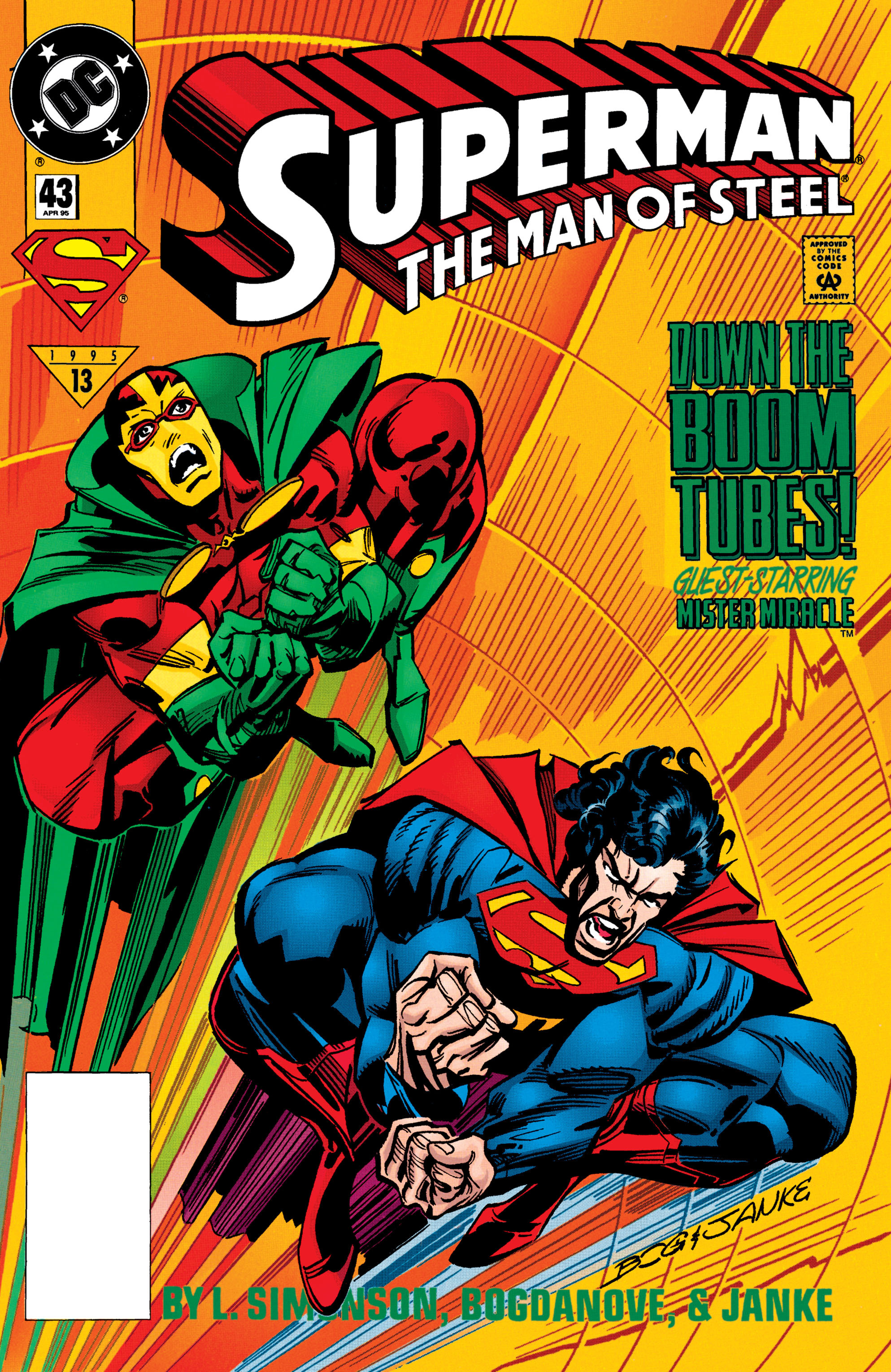 Read online Superman: The Man of Steel (1991) comic -  Issue #43 - 1