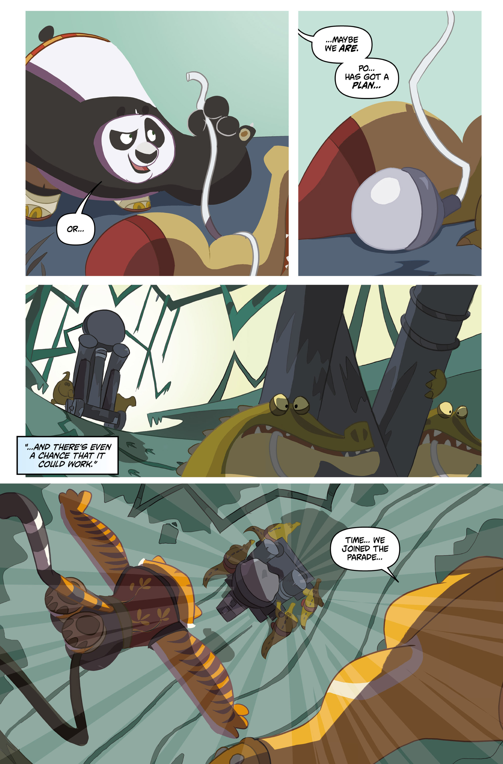 Read online DreamWorks Kung Fu Panda comic -  Issue #2 - 5