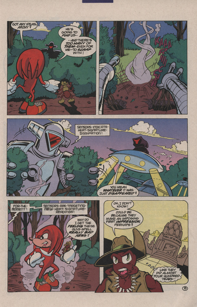 Read online Knuckles the Echidna comic -  Issue #1 - 13