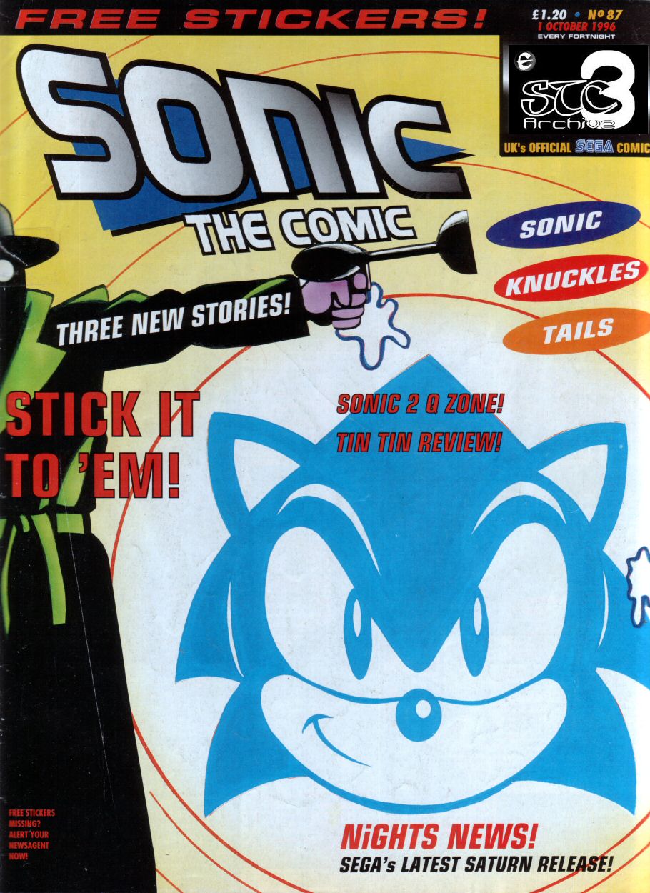 Read online Sonic the Comic comic -  Issue #87 - 1