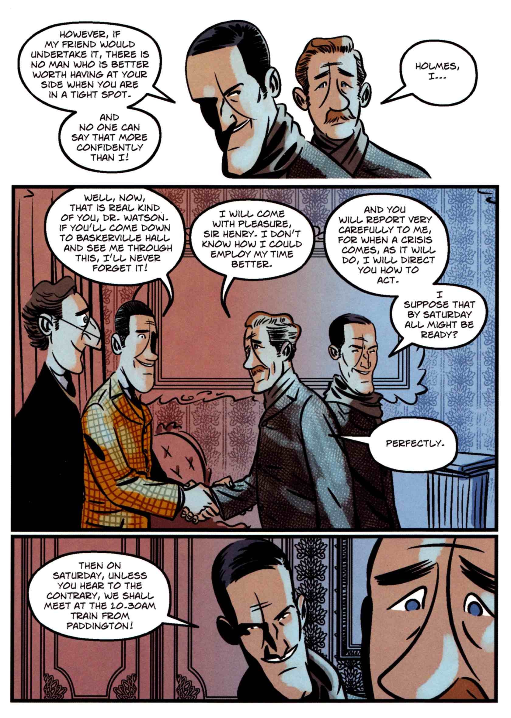 Read online The Hound of the Baskervilles (2009) comic -  Issue # TPB - 50