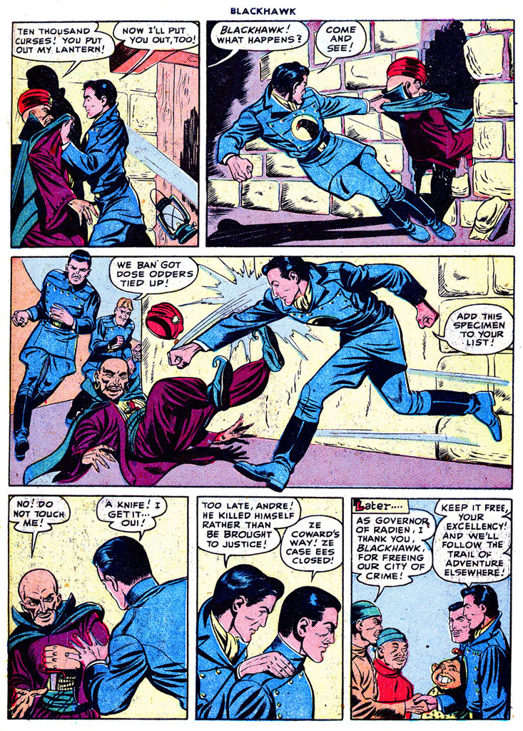 Read online Blackhawk (1957) comic -  Issue #15 - 49