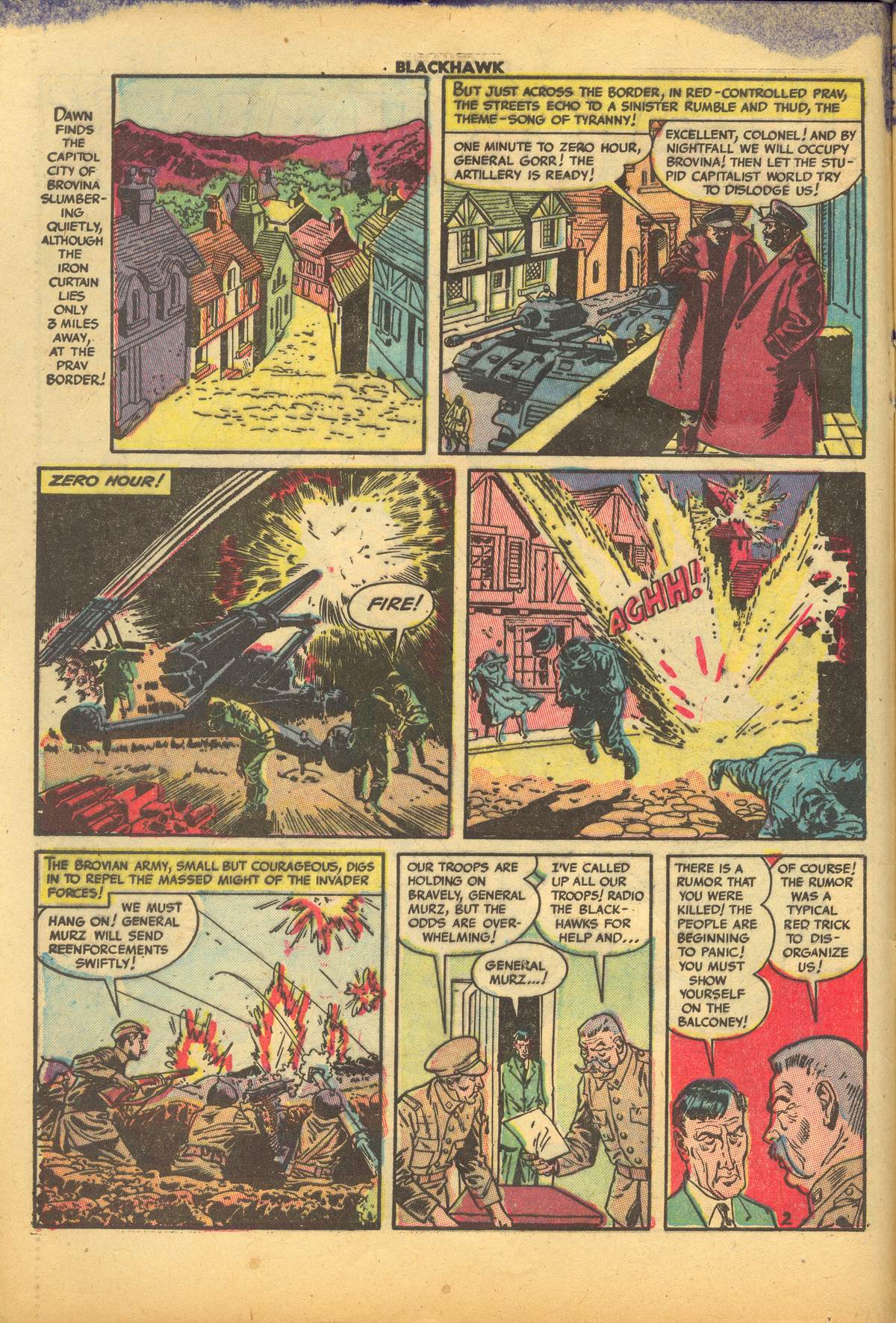 Read online Blackhawk (1957) comic -  Issue #66 - 5
