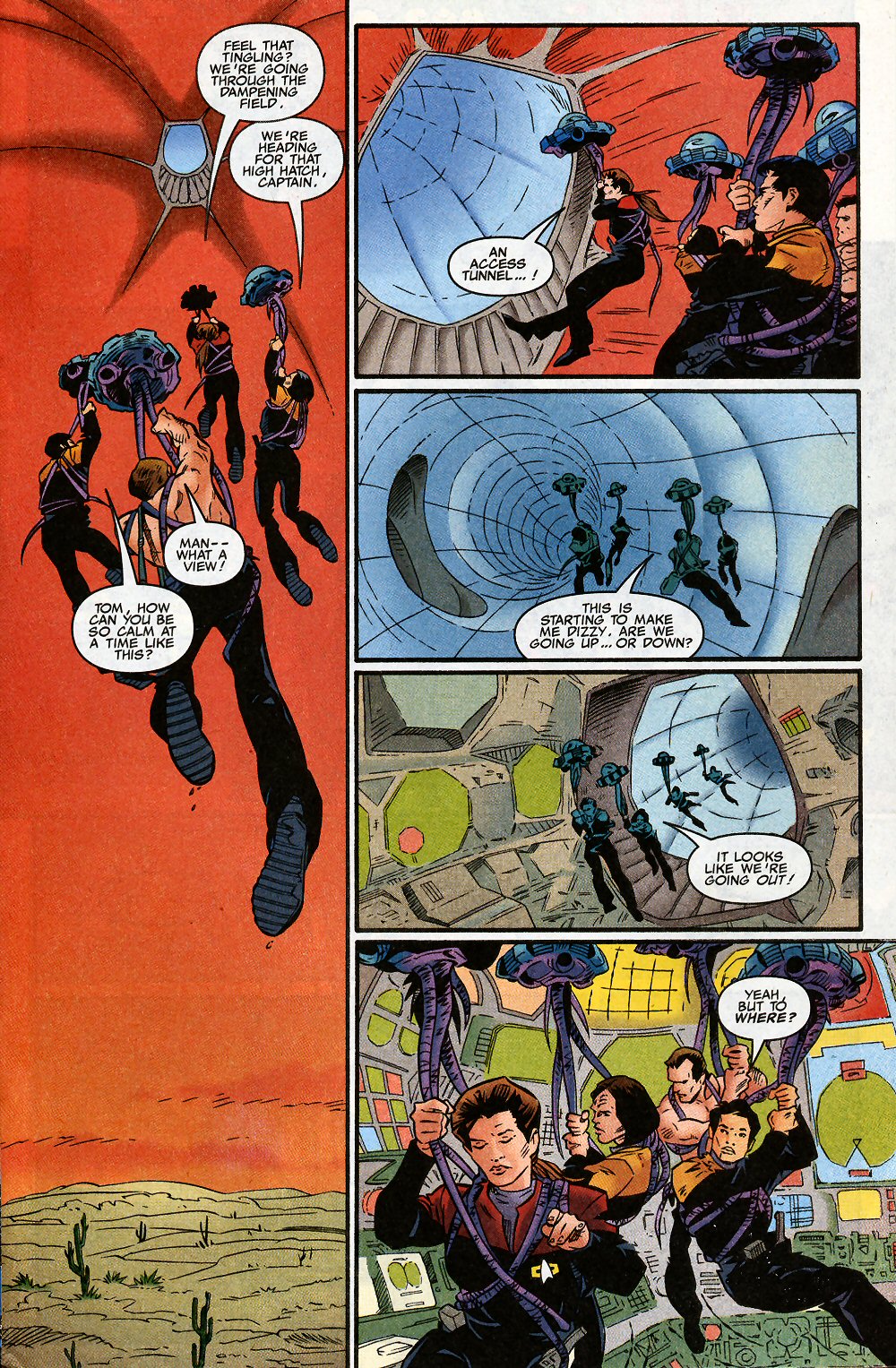 Read online Star Trek: Voyager comic -  Issue #11 - 31