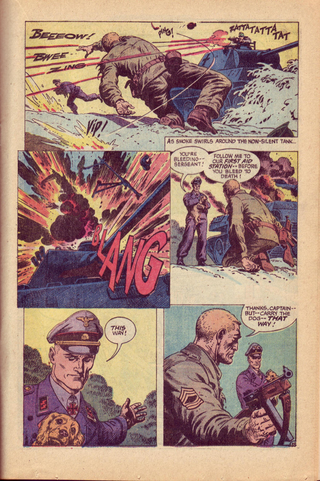 Read online Our Army at War (1952) comic -  Issue #255 - 17
