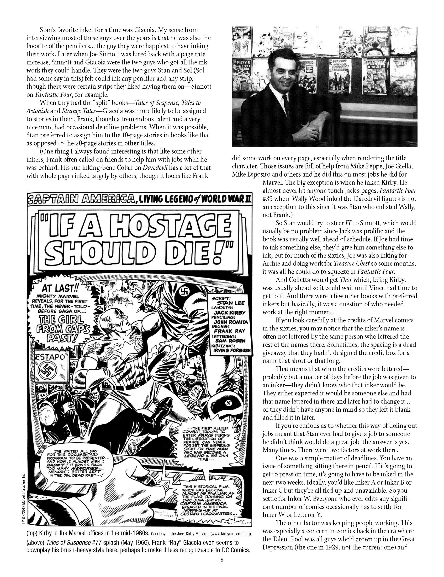 Read online The Jack Kirby Collector comic -  Issue #59 - 10