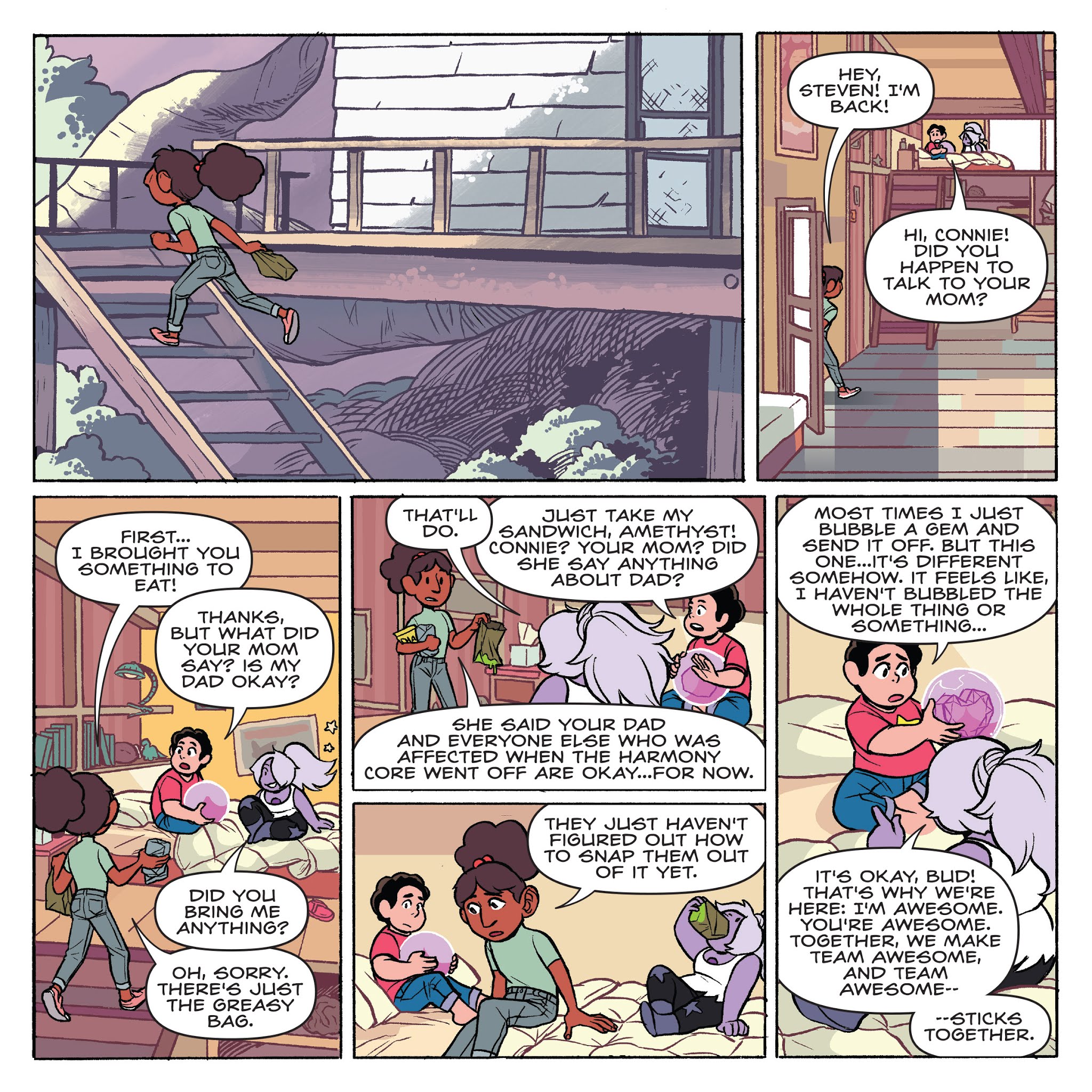 Read online Steven Universe: Harmony comic -  Issue #2 - 4